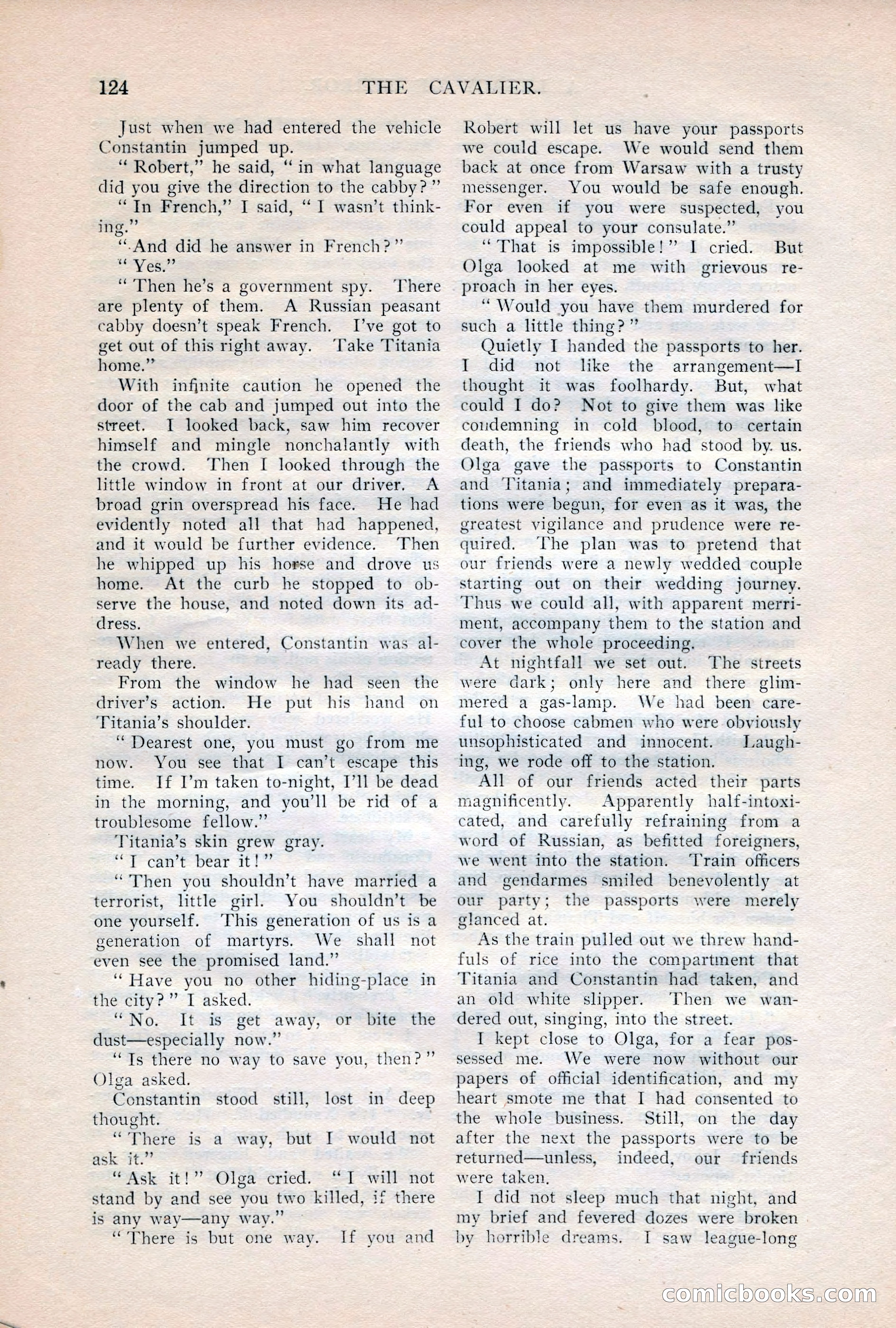 The Cavalier, October 1908 — page 126 of 201