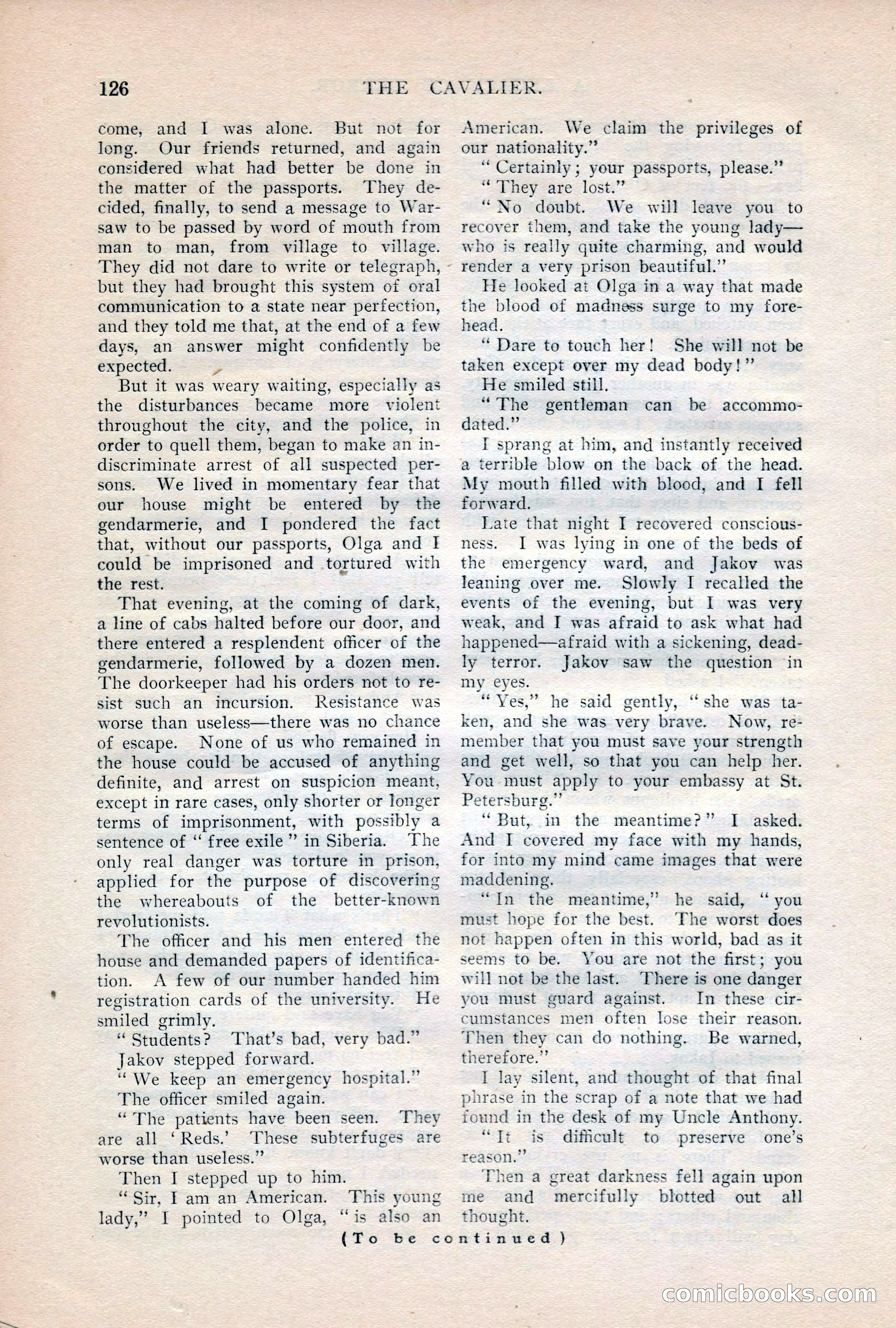 The Cavalier, October 1908 — page 128 of 201