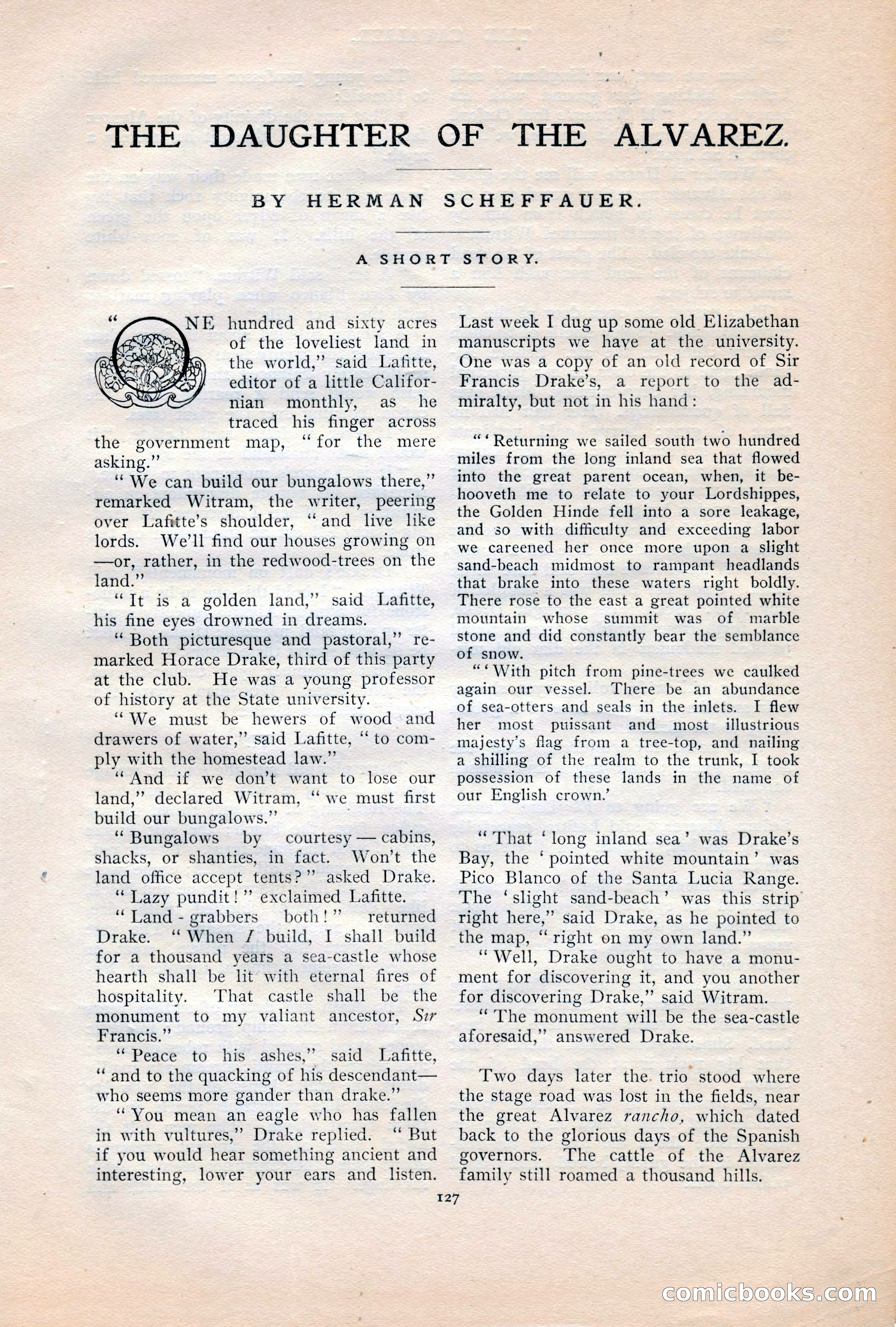 The Cavalier, October 1908 — page 129 of 201