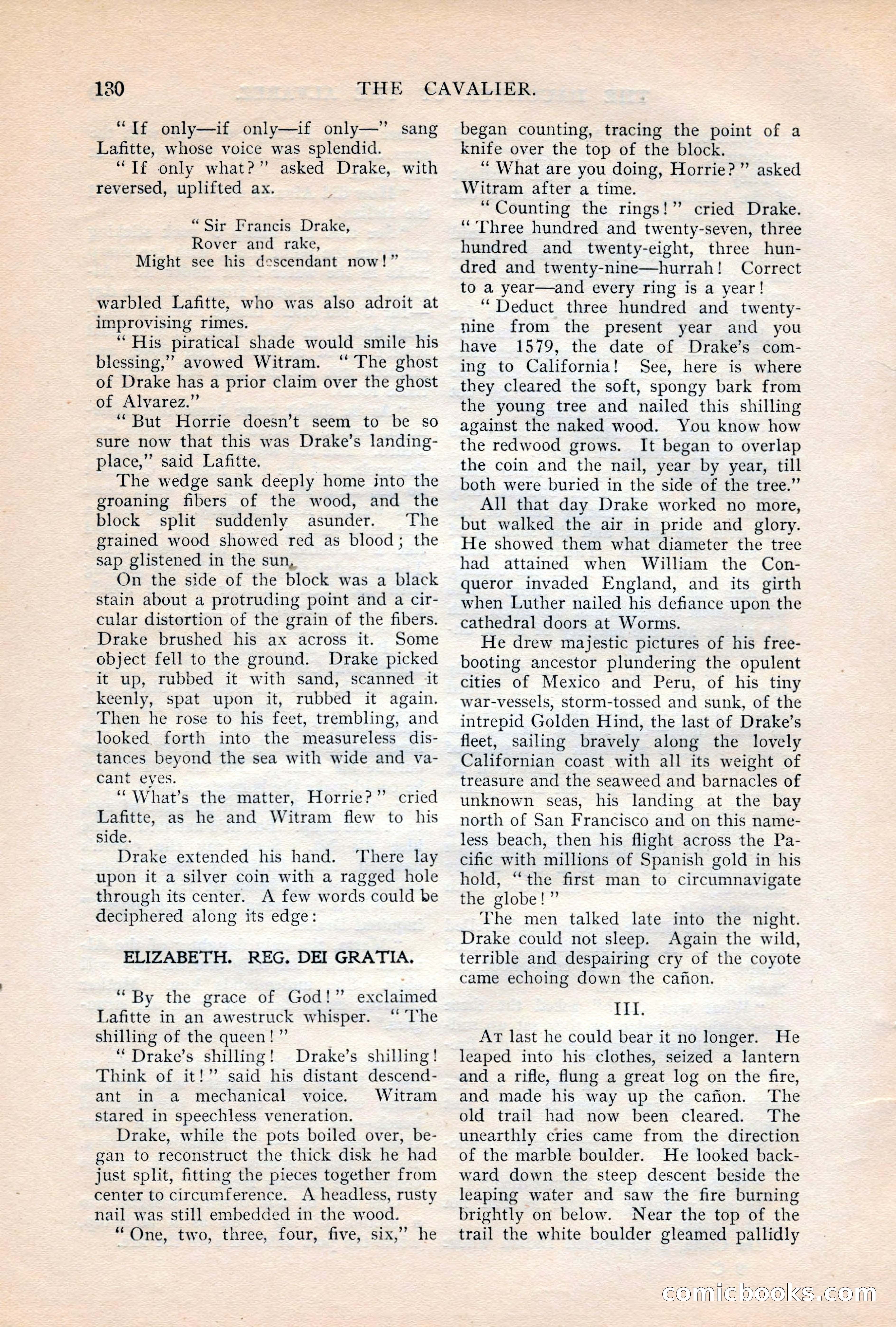 The Cavalier, October 1908 — page 132 of 201