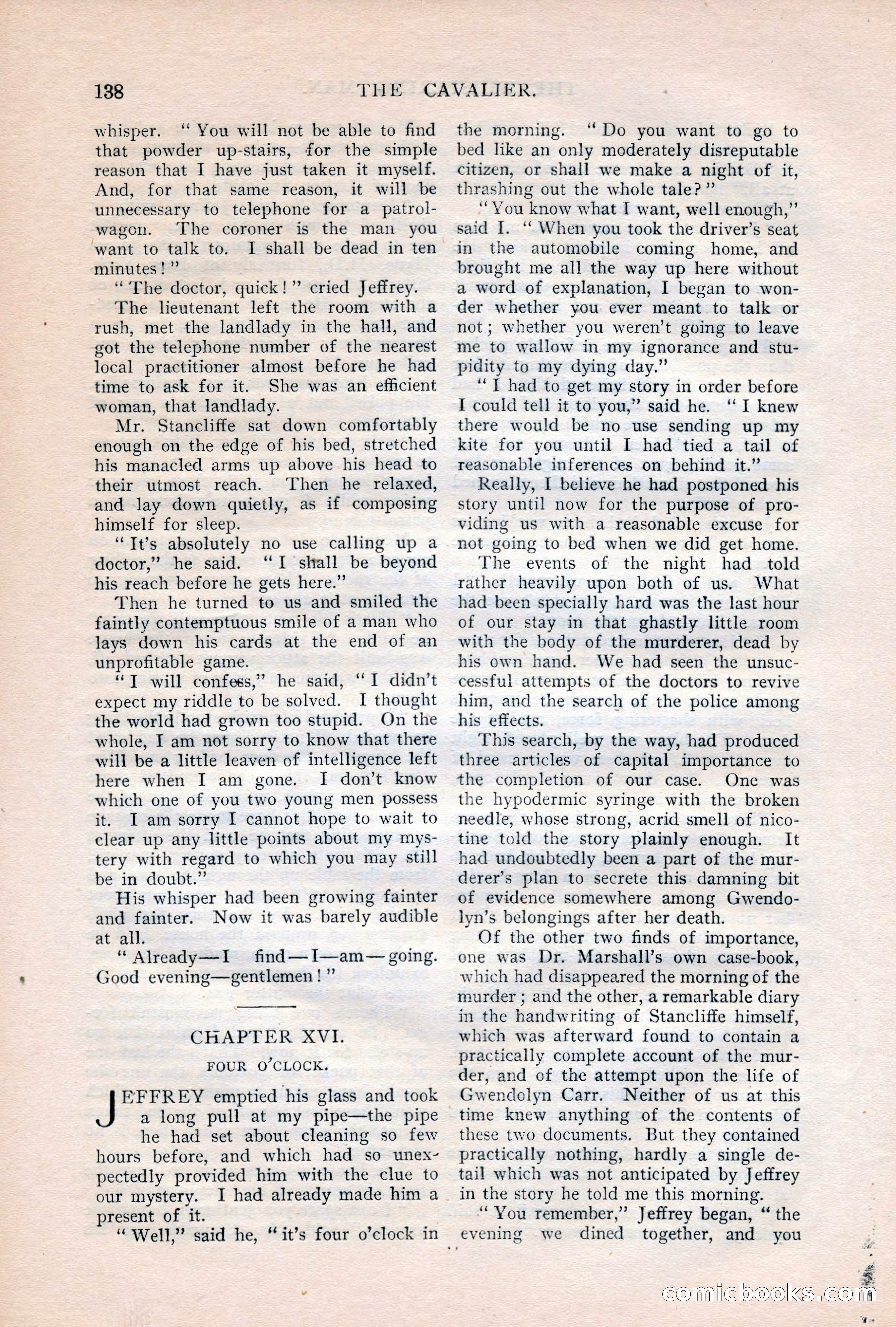 The Cavalier, October 1908 — page 140 of 201