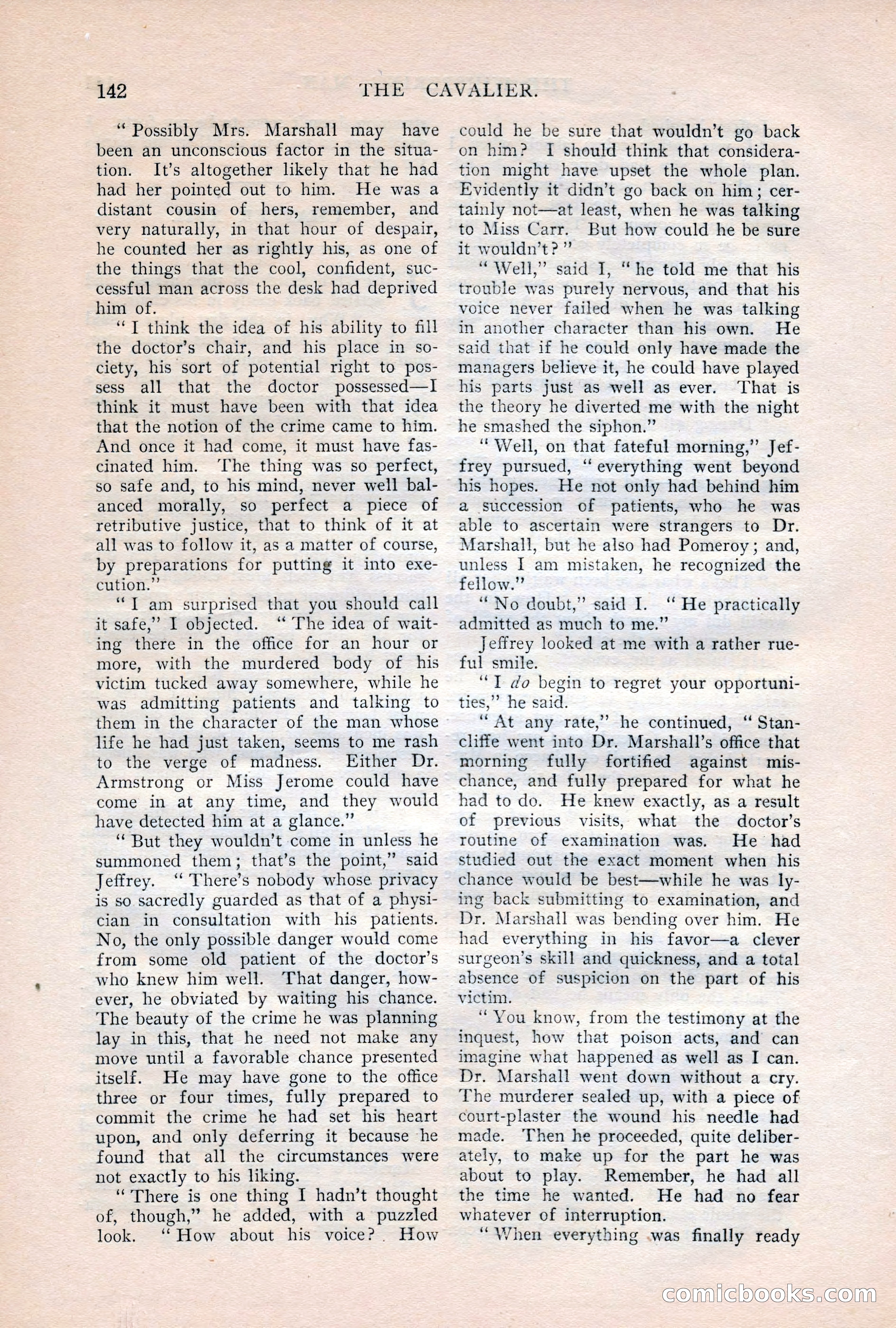 The Cavalier, October 1908 — page 144 of 201