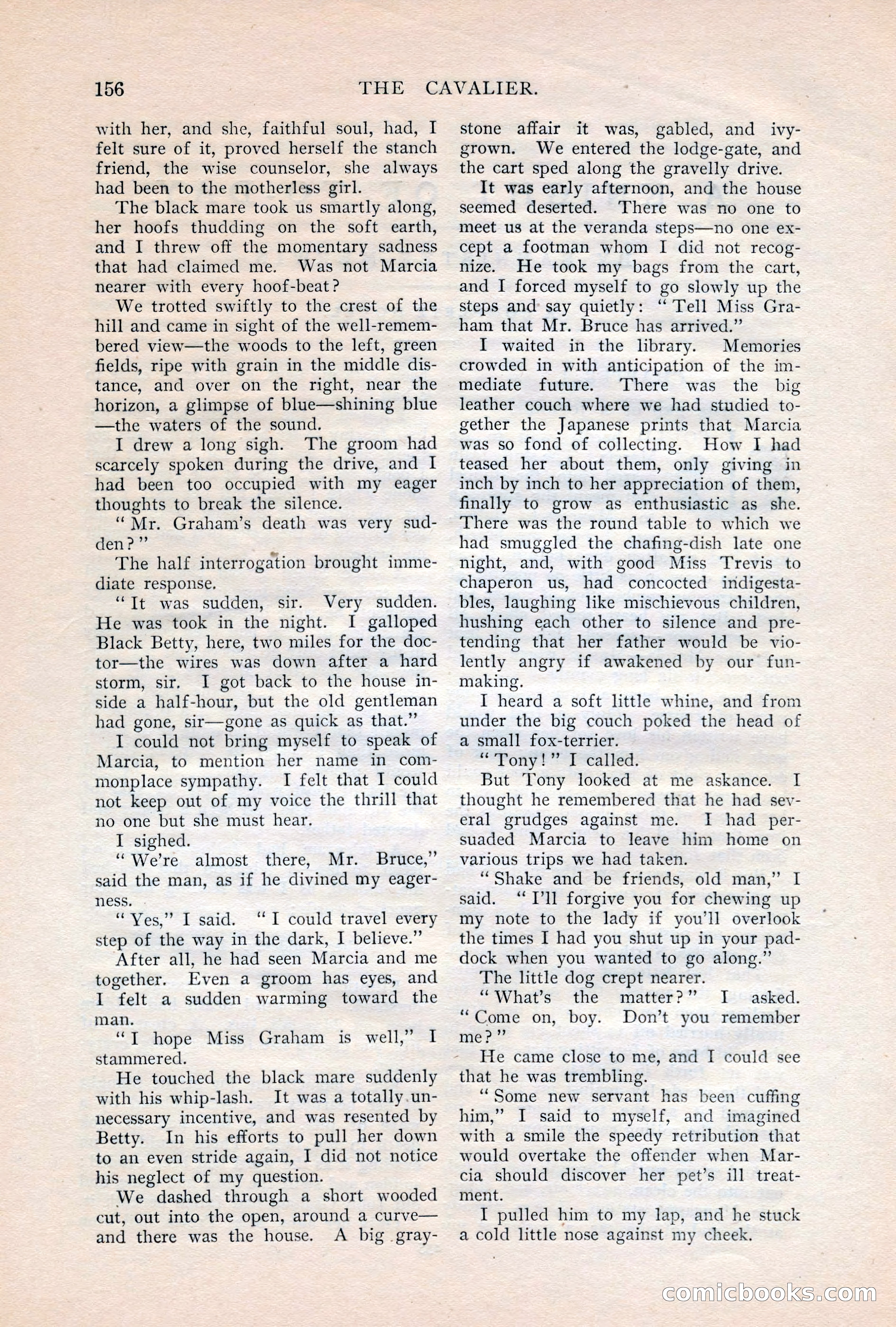 The Cavalier, October 1908 — page 158 of 201