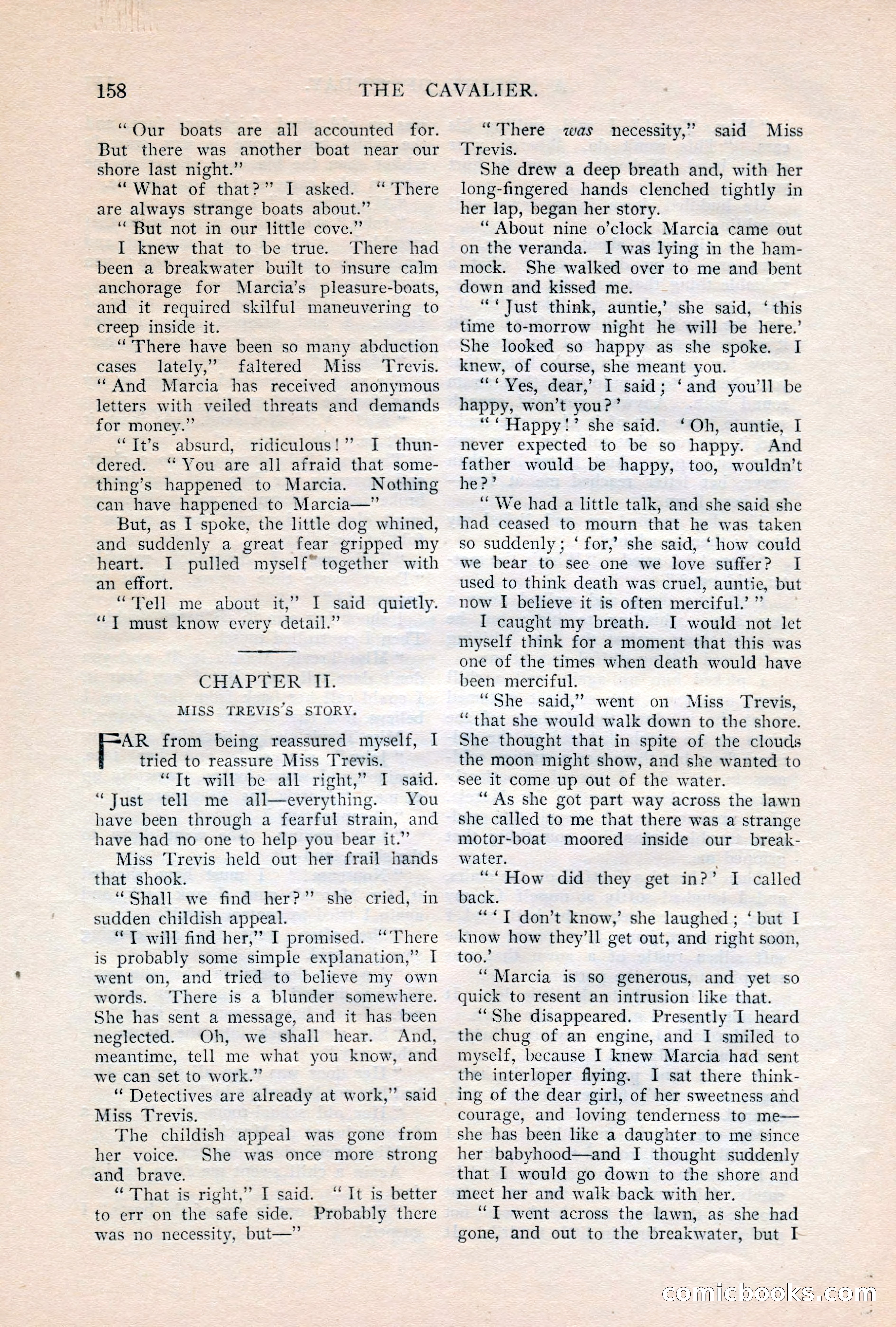 The Cavalier, October 1908 — page 160 of 201