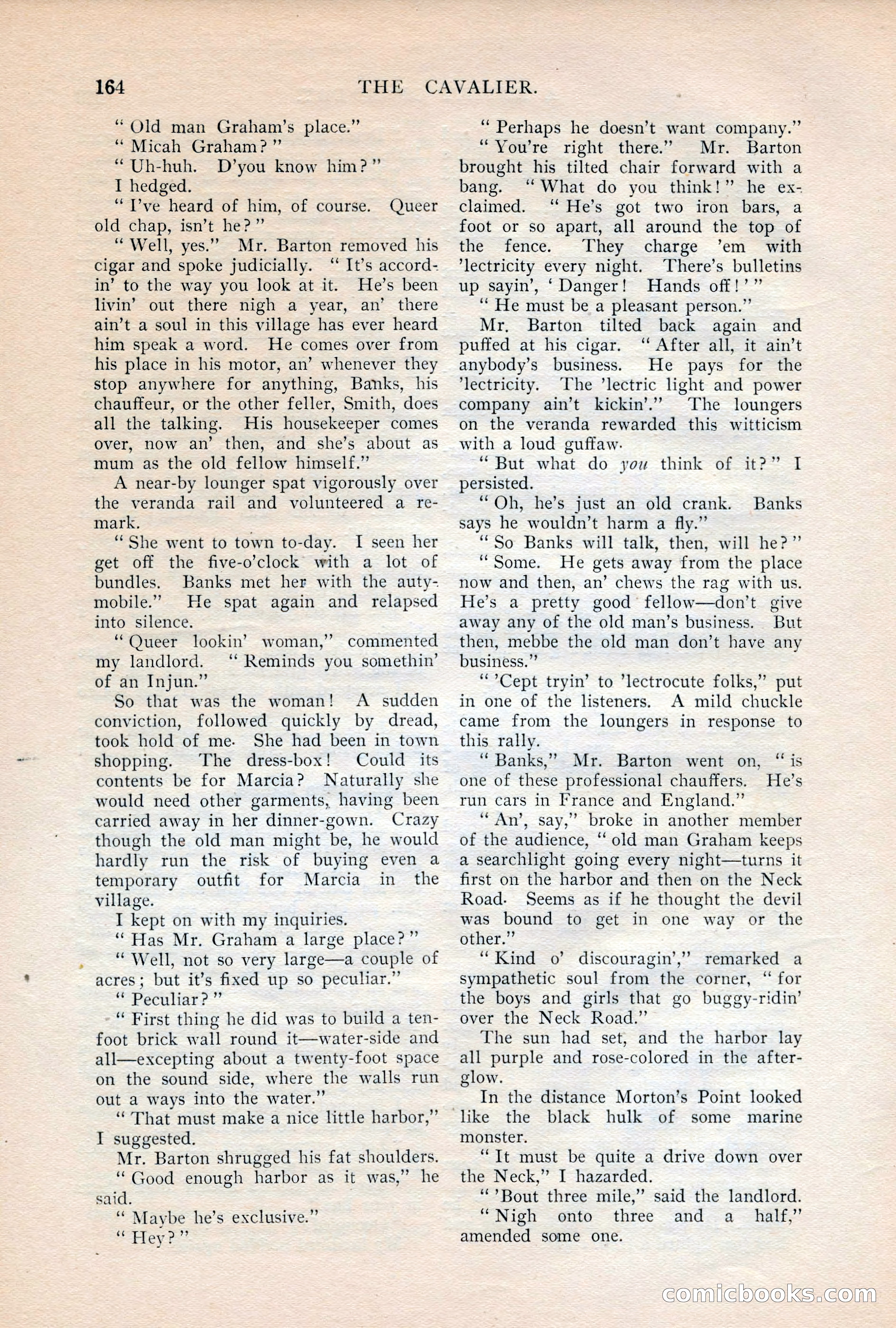 The Cavalier, October 1908 — page 166 of 201