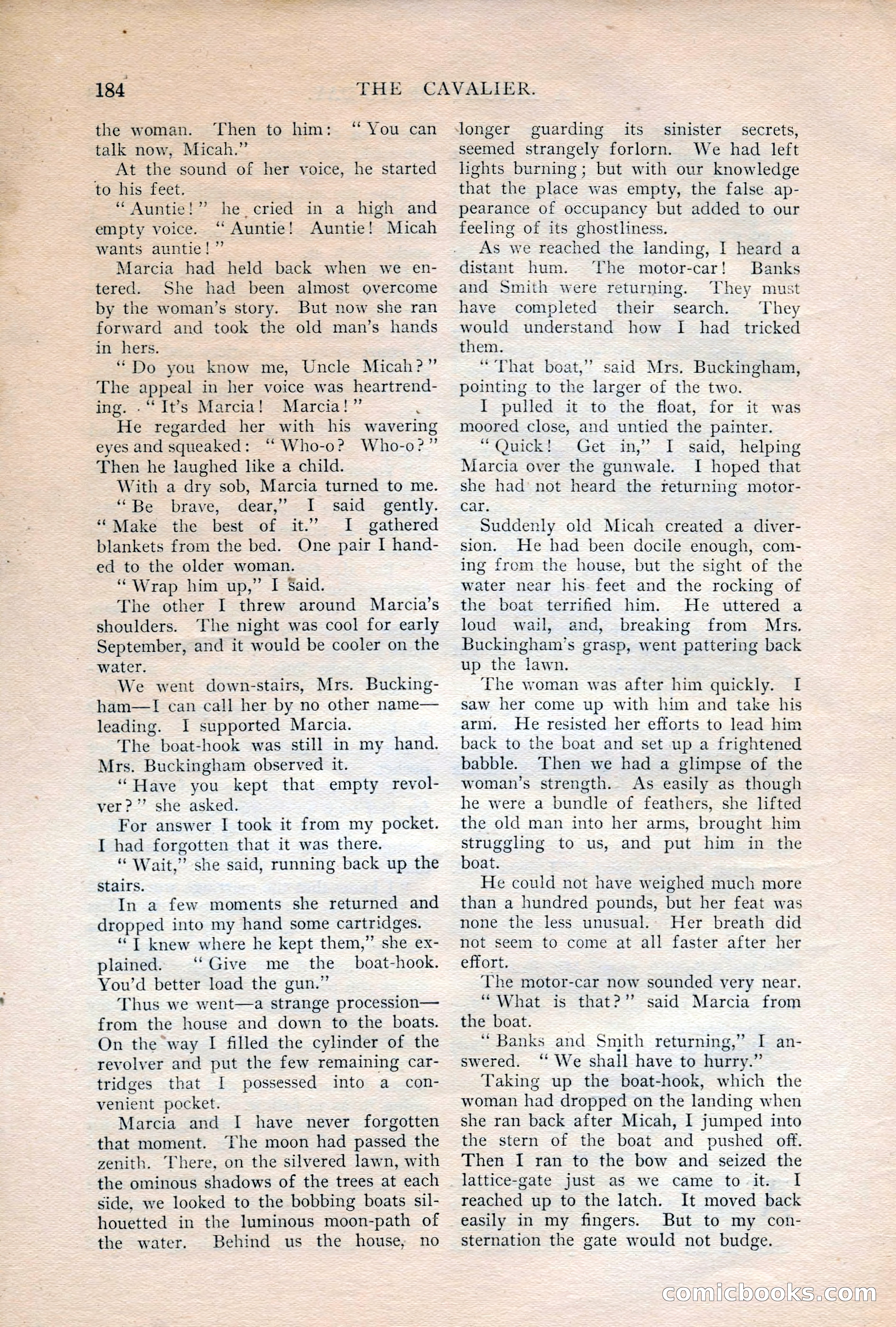 The Cavalier, October 1908 — page 186 of 201
