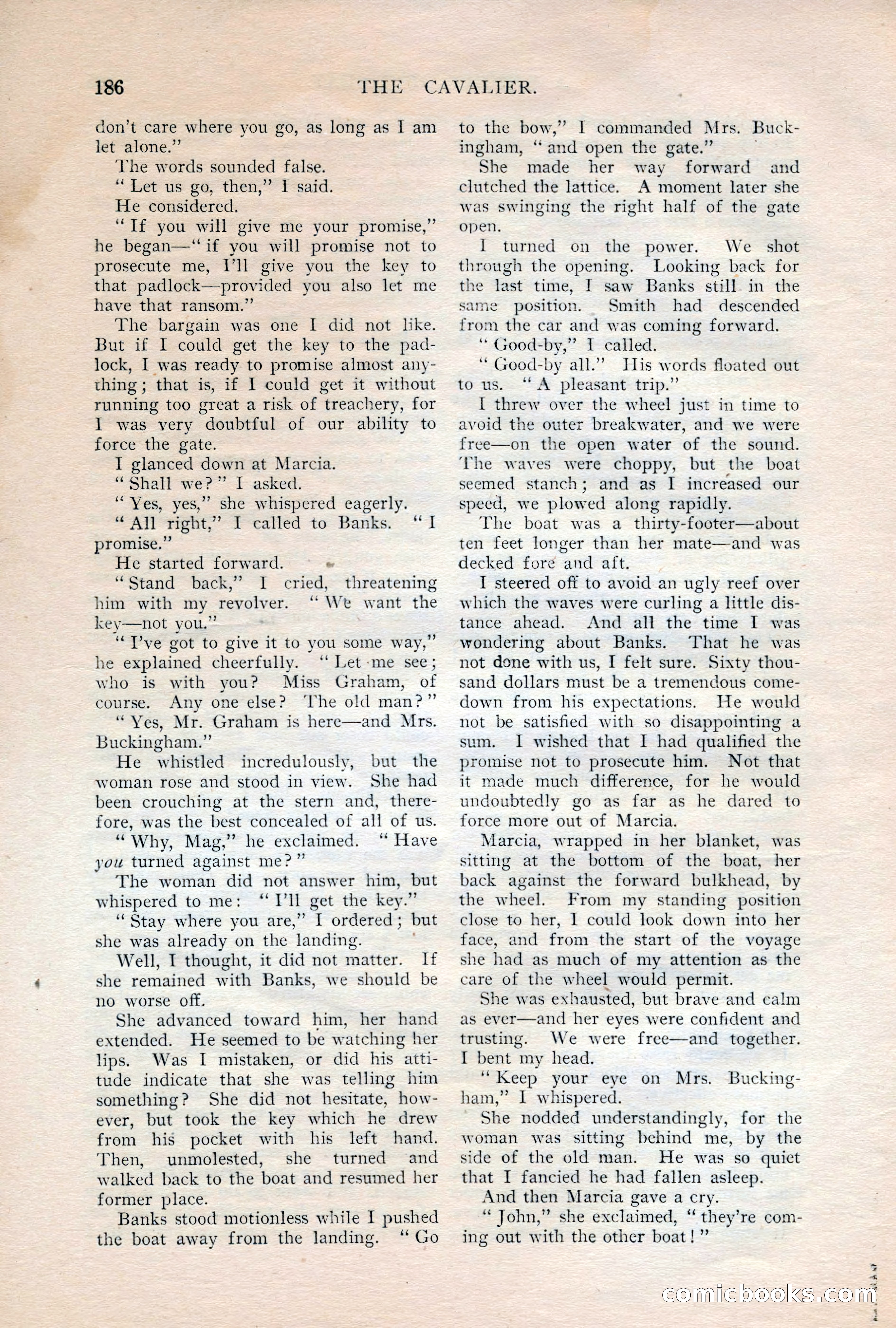 The Cavalier, October 1908 — page 188 of 201