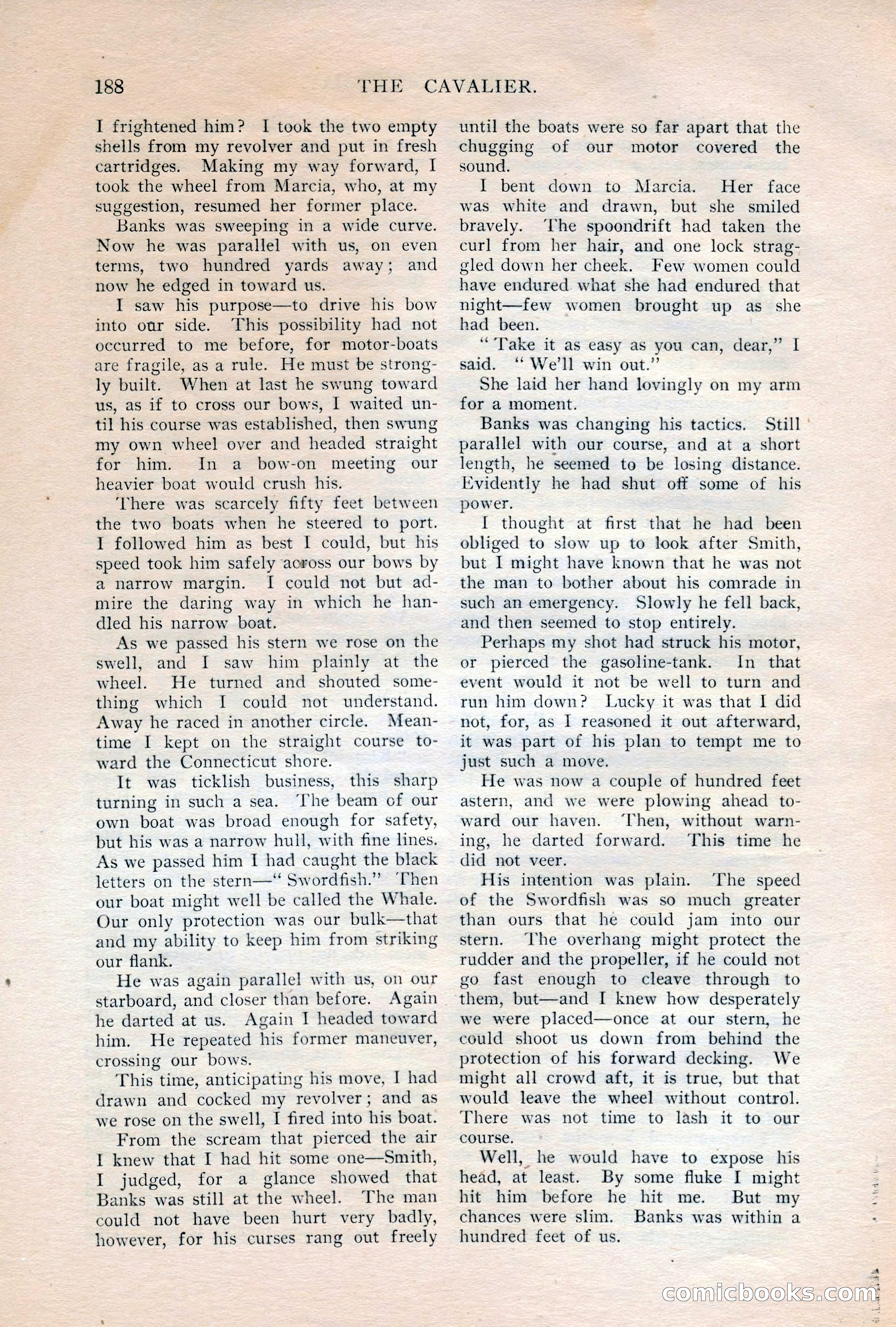 The Cavalier, October 1908 — page 190 of 201