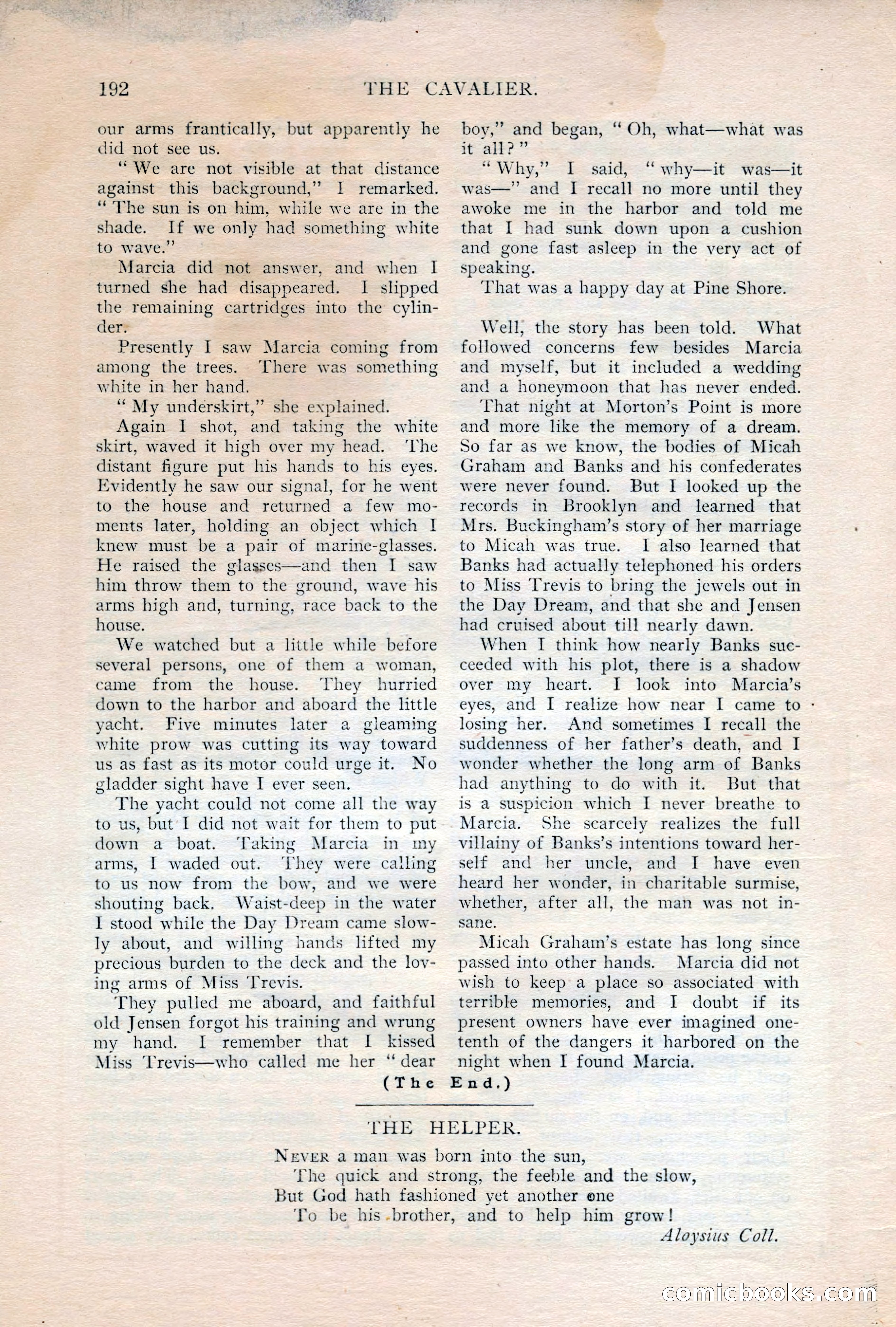The Cavalier, October 1908 — page 194 of 201