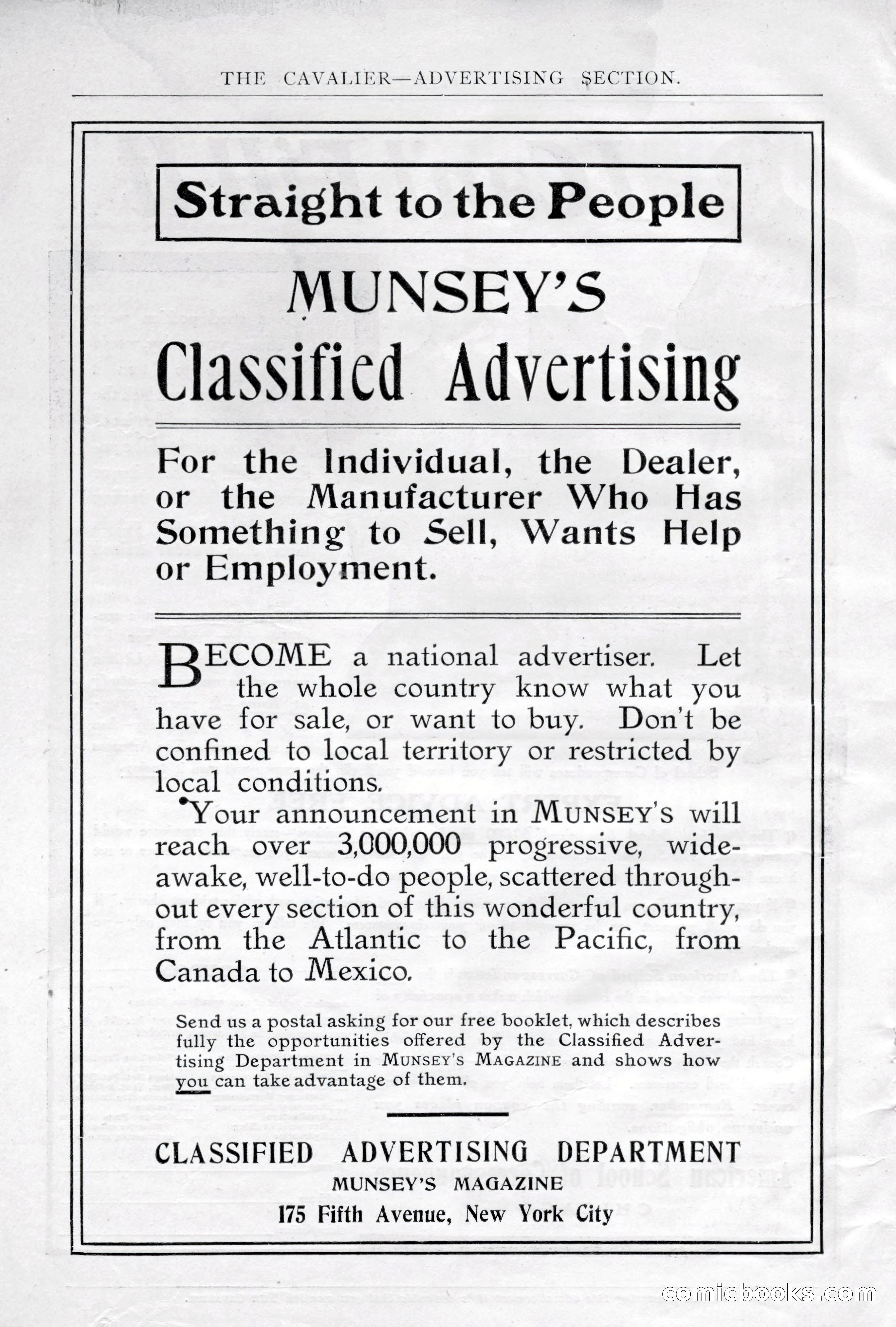 The Cavalier, October 1908 — page 196 of 201