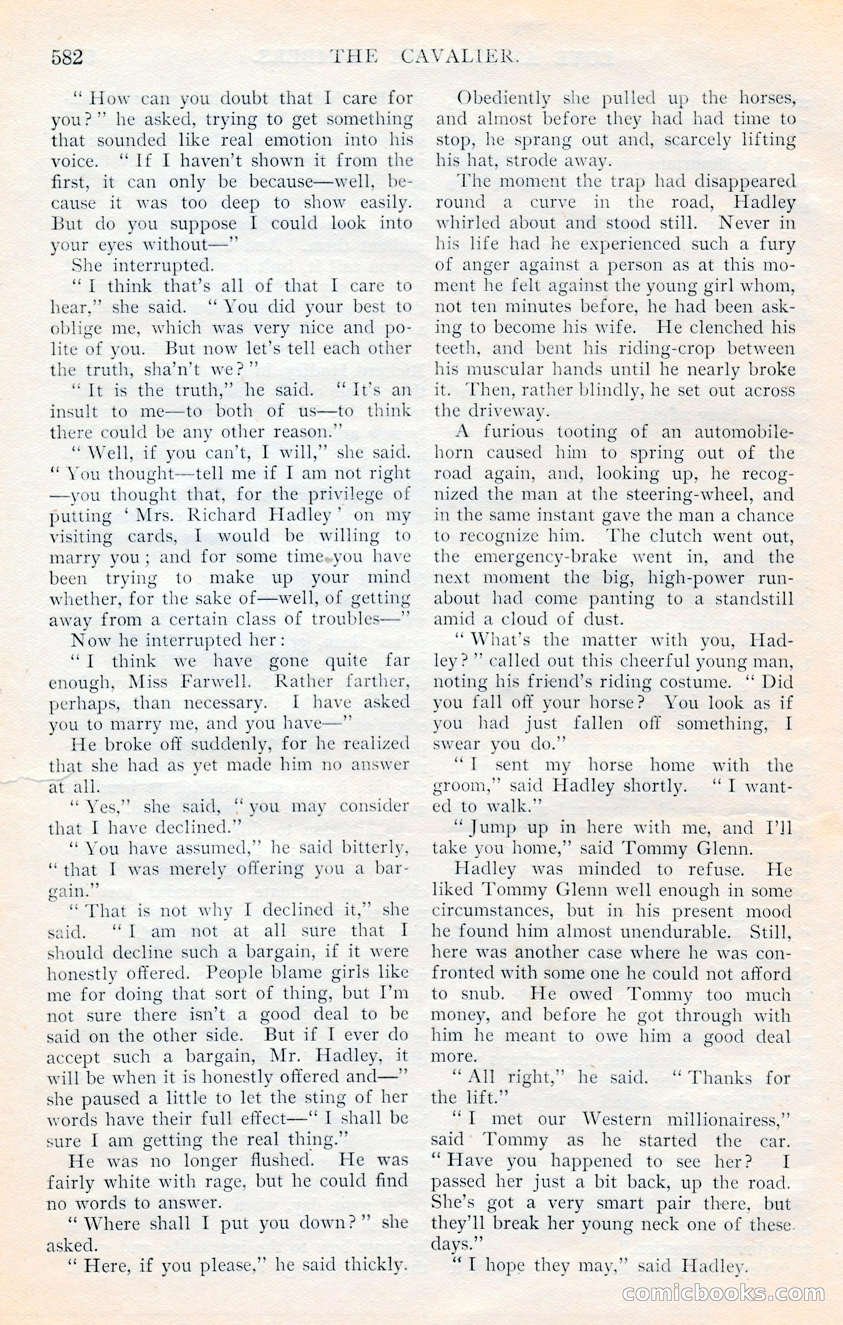 The Cavalier, January 1909 — page 8 of 197