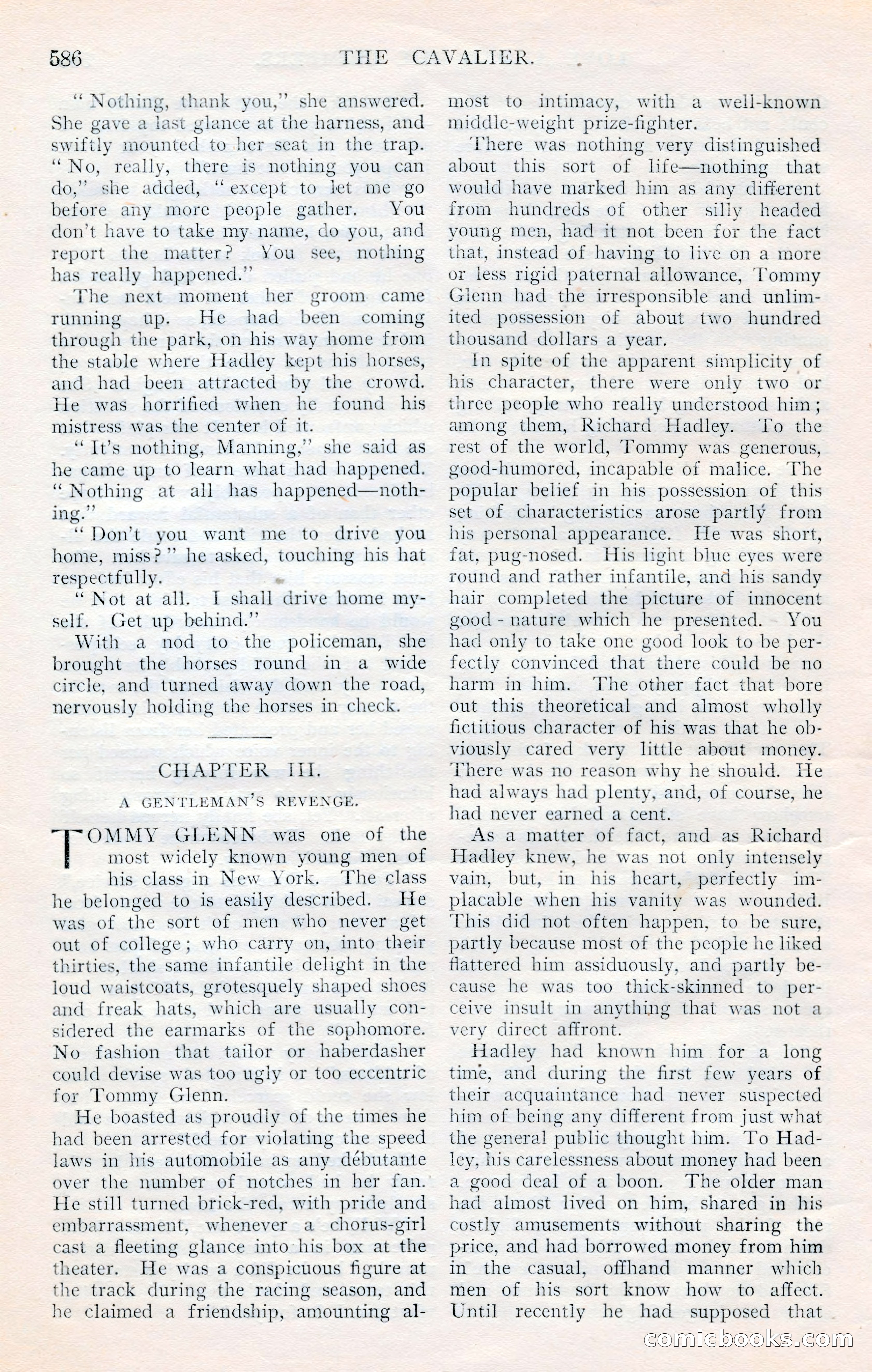 The Cavalier, January 1909 — page 12 of 197