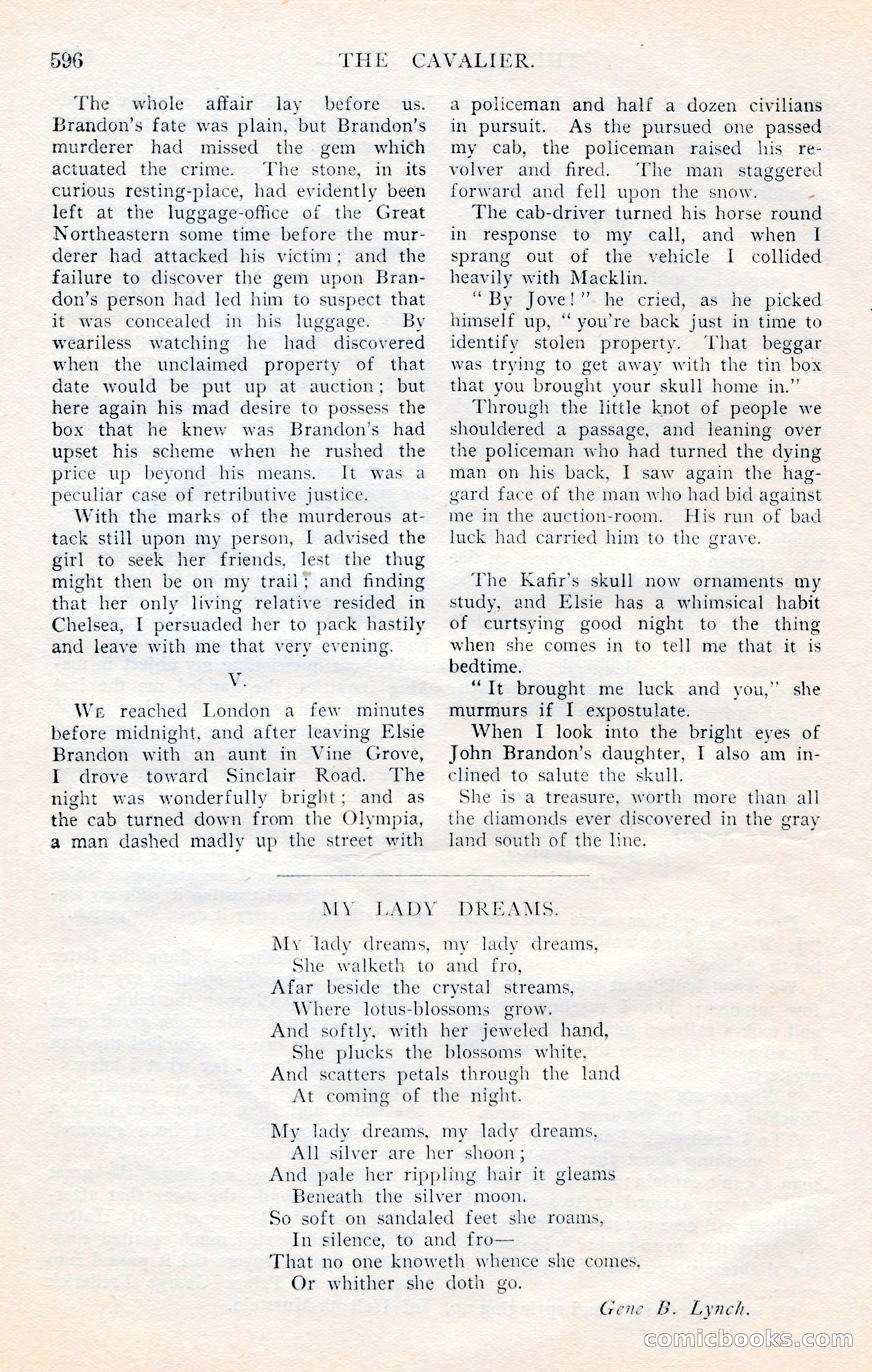 The Cavalier, January 1909 — page 22 of 197