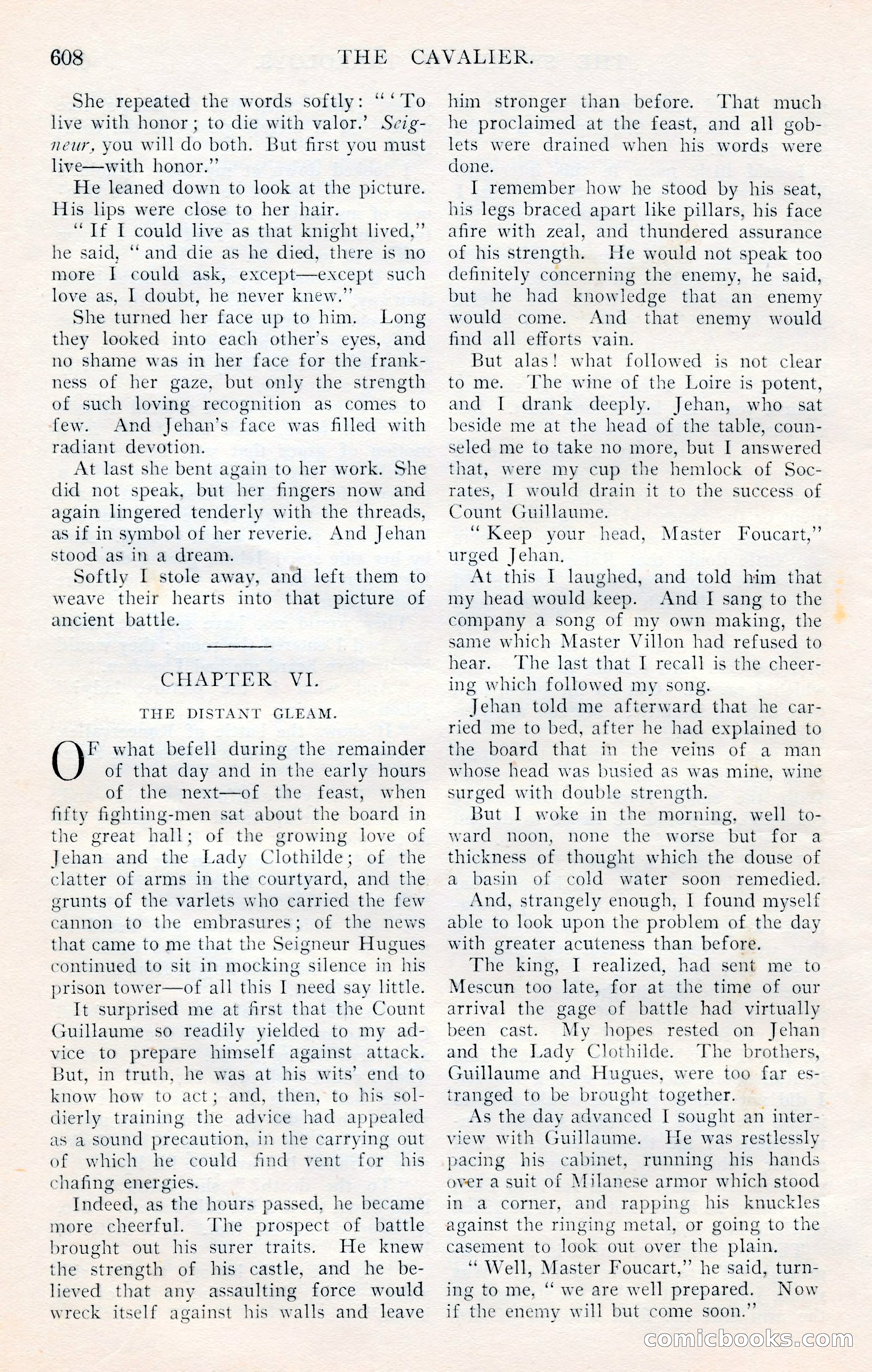 The Cavalier, January 1909 — page 34 of 197