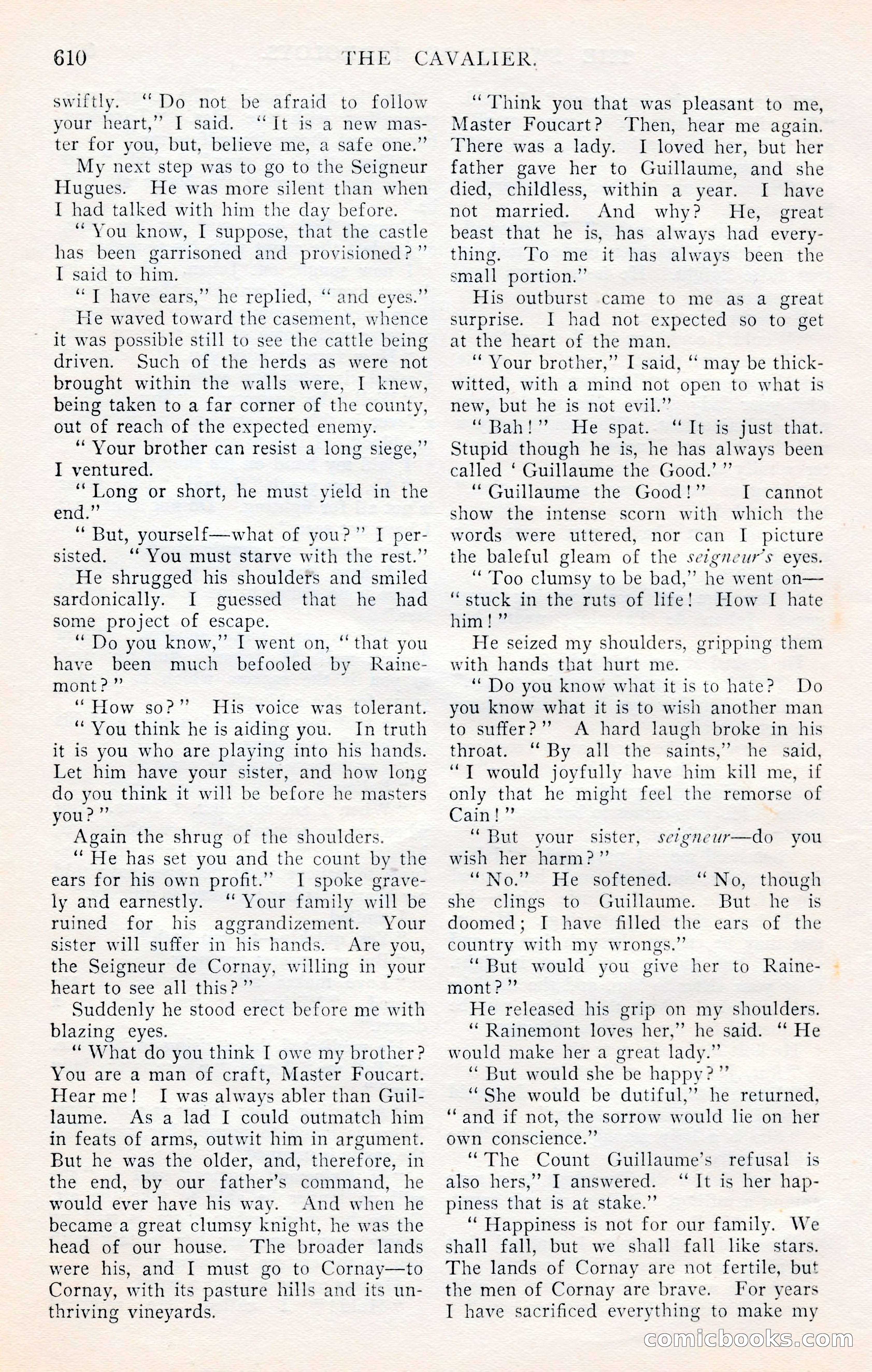 The Cavalier, January 1909 — page 36 of 197