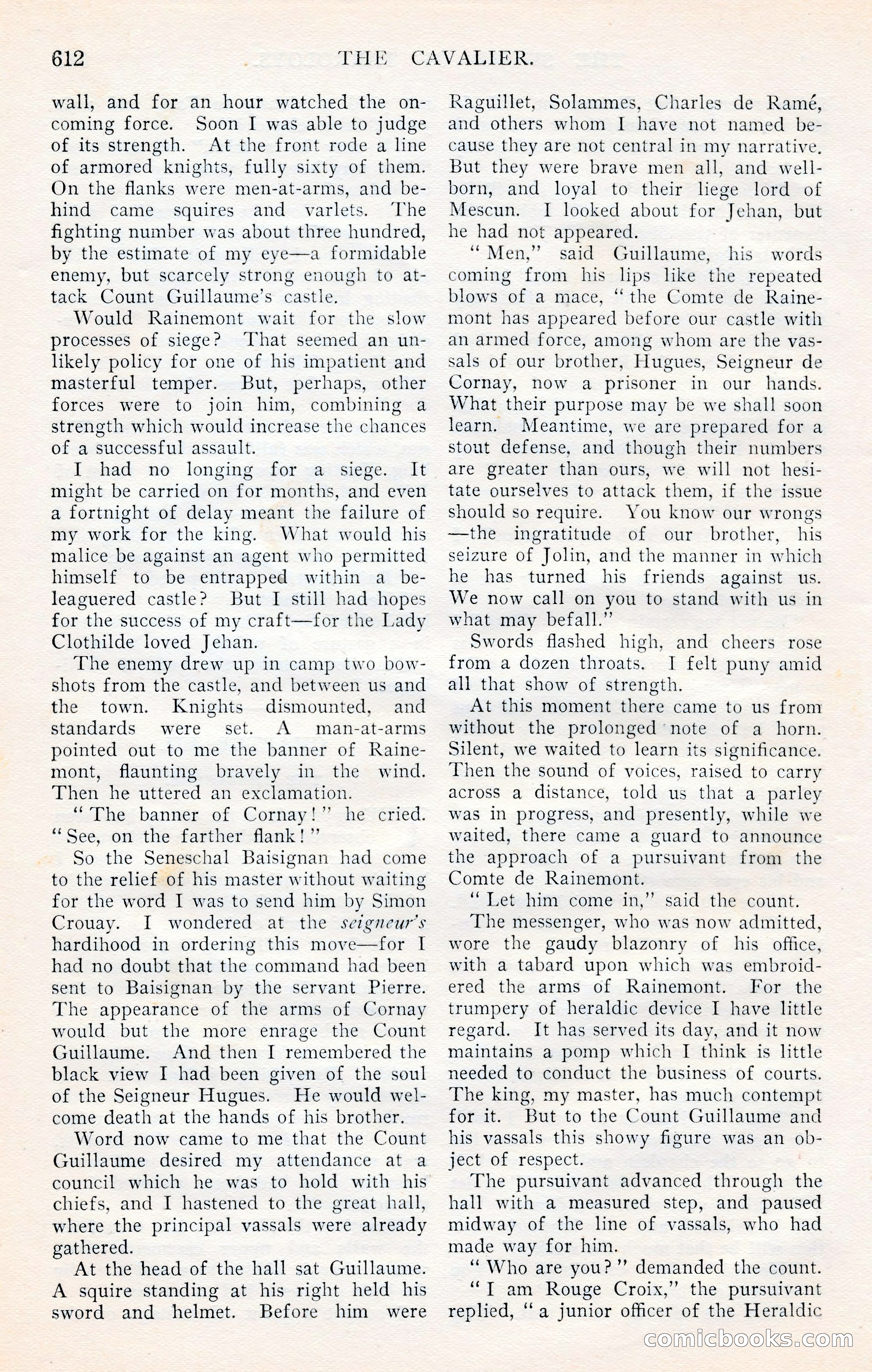 The Cavalier, January 1909 — page 38 of 197