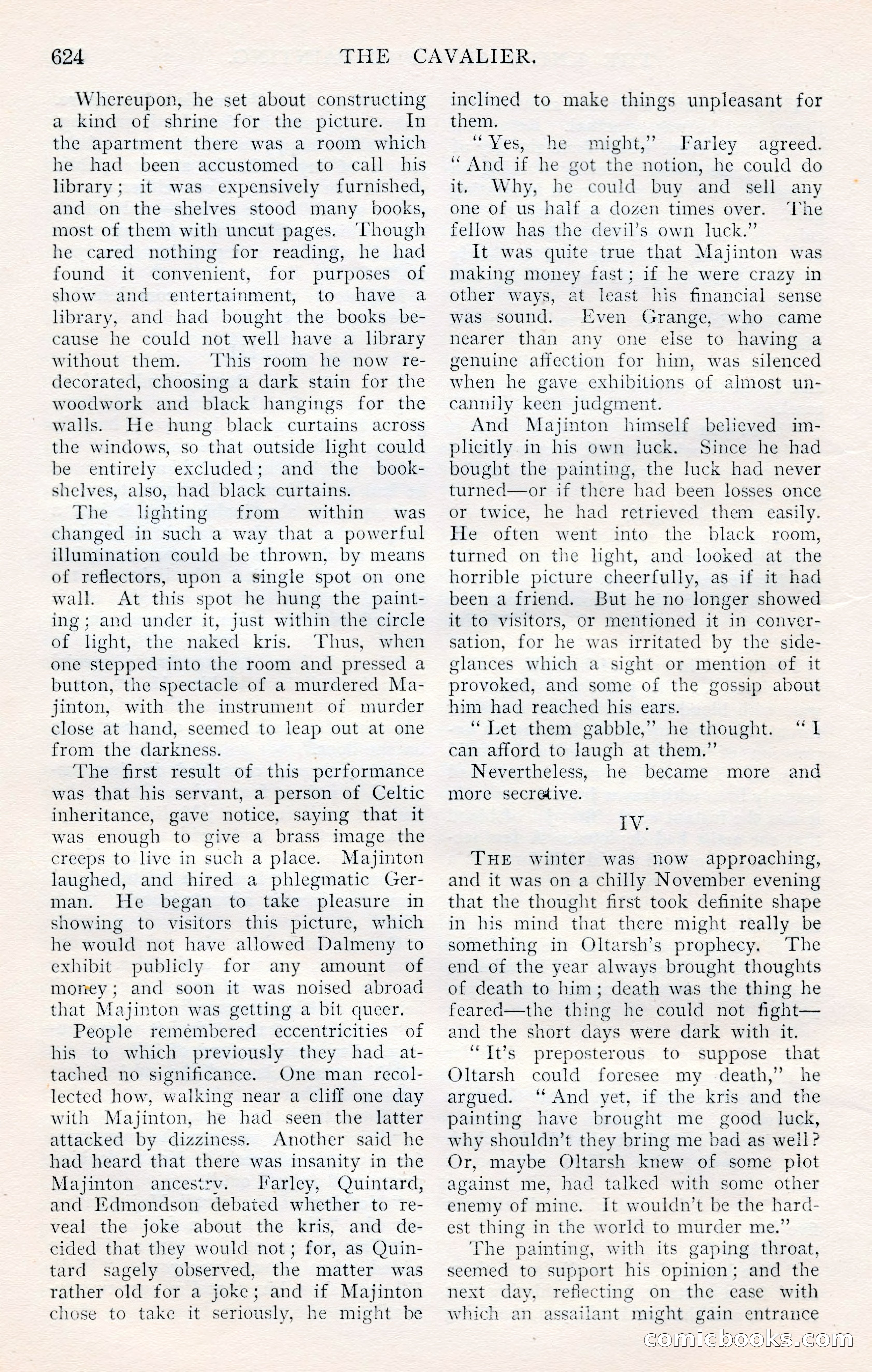 The Cavalier, January 1909 — page 50 of 197