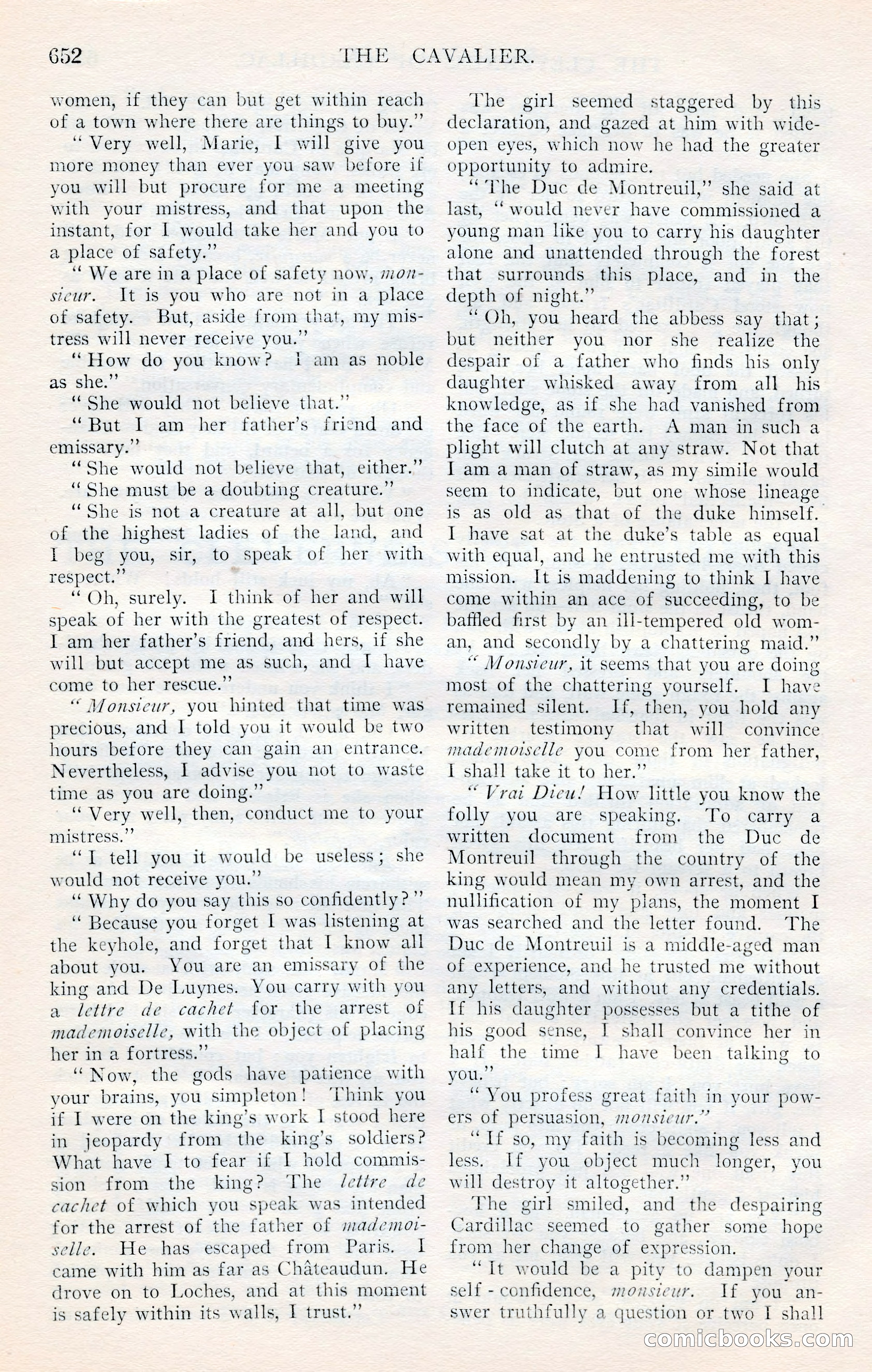 The Cavalier, January 1909 — page 78 of 197