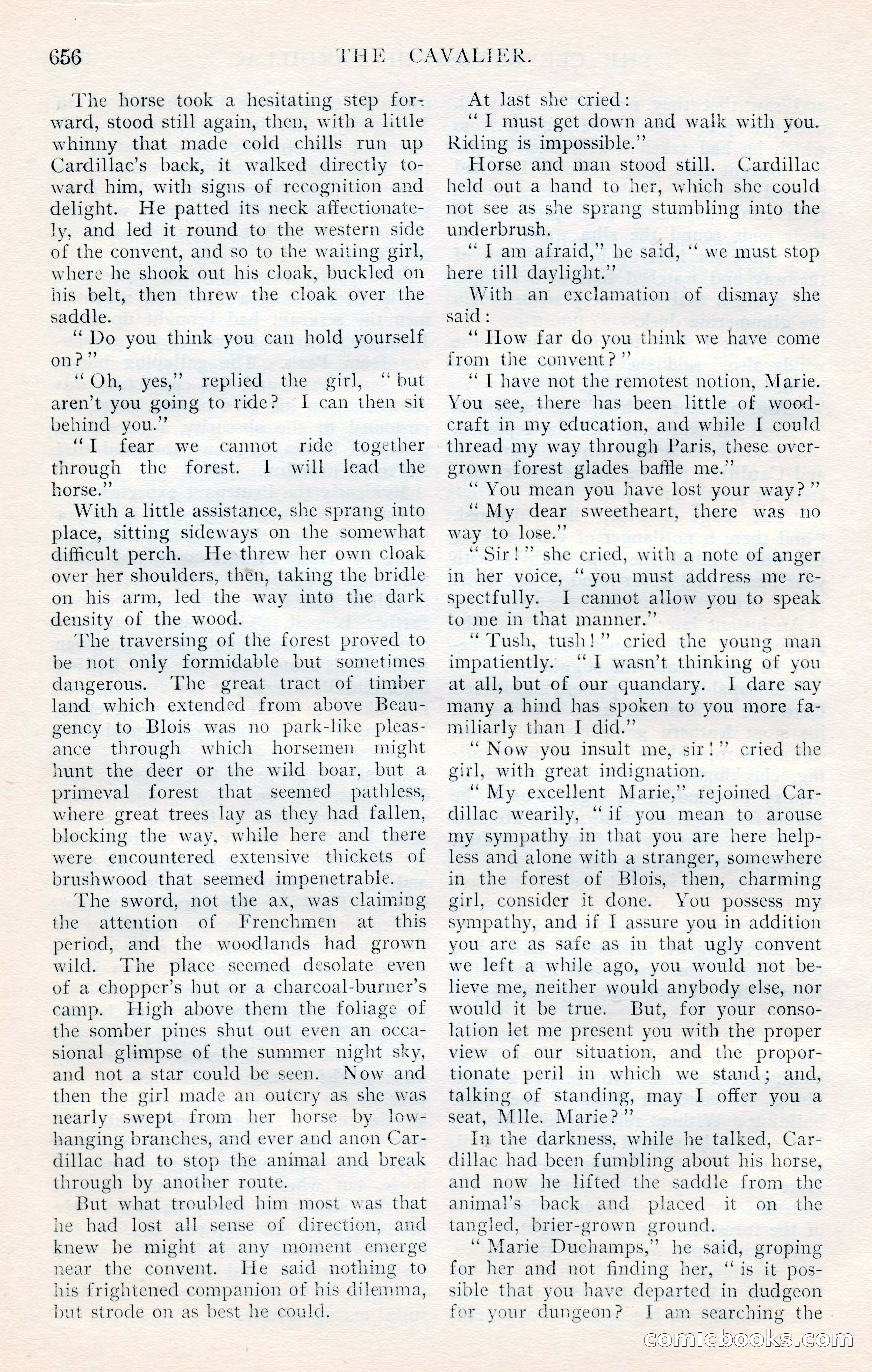 The Cavalier, January 1909 — page 82 of 197