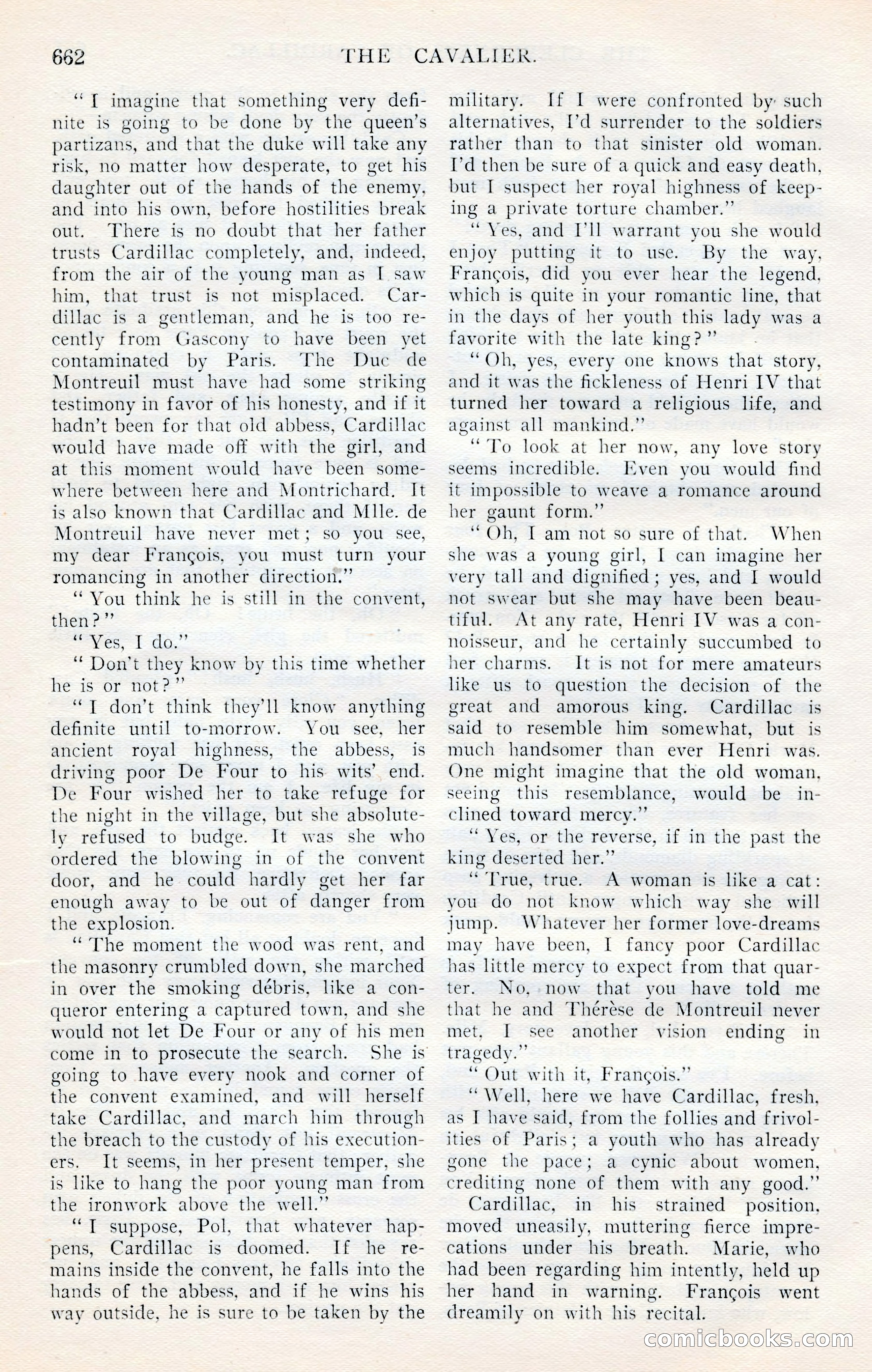The Cavalier, January 1909 — page 88 of 197