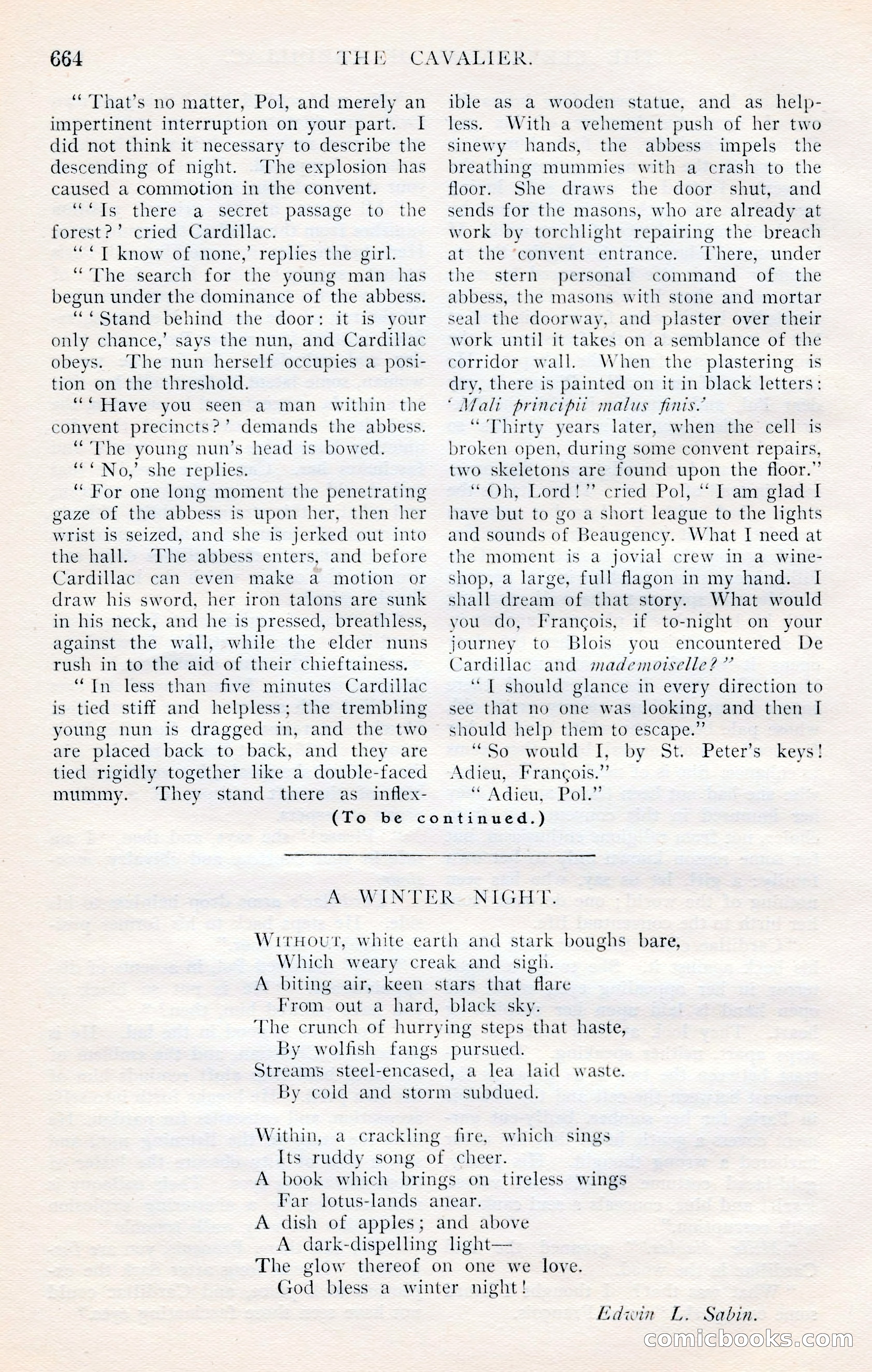 The Cavalier, January 1909 — page 90 of 197