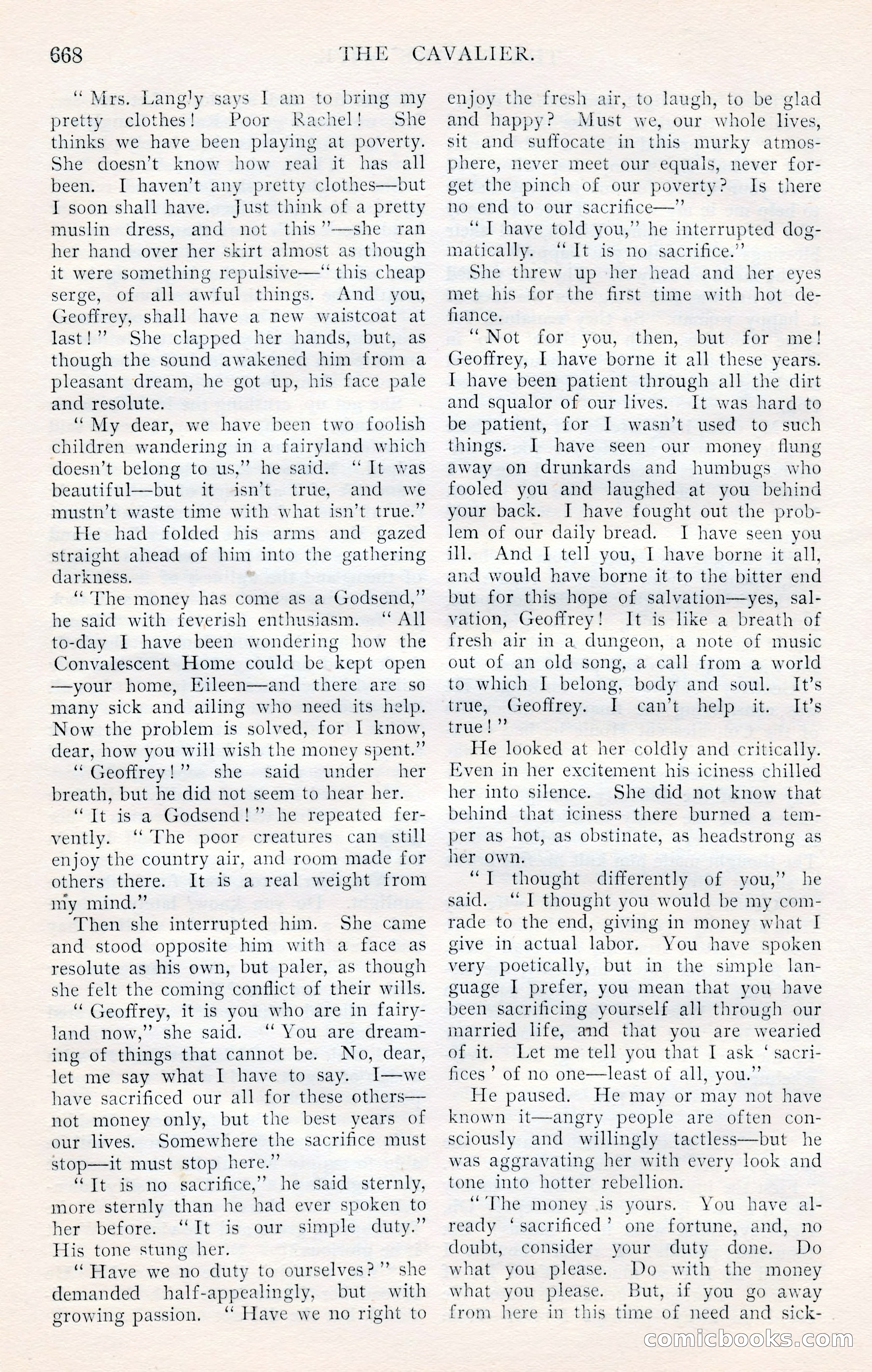 The Cavalier, January 1909 — page 94 of 197