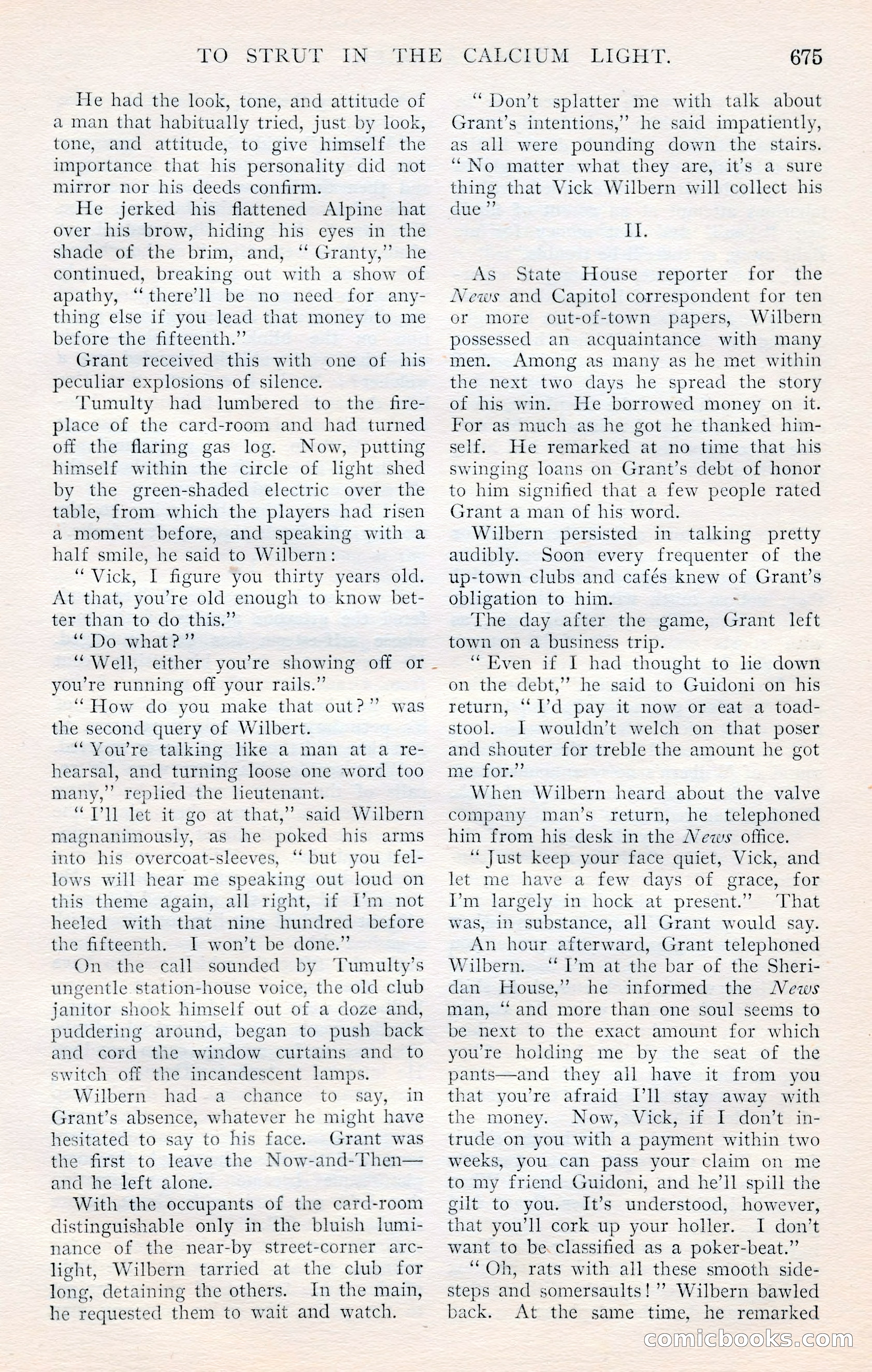 The Cavalier, January 1909 — page 101 of 197