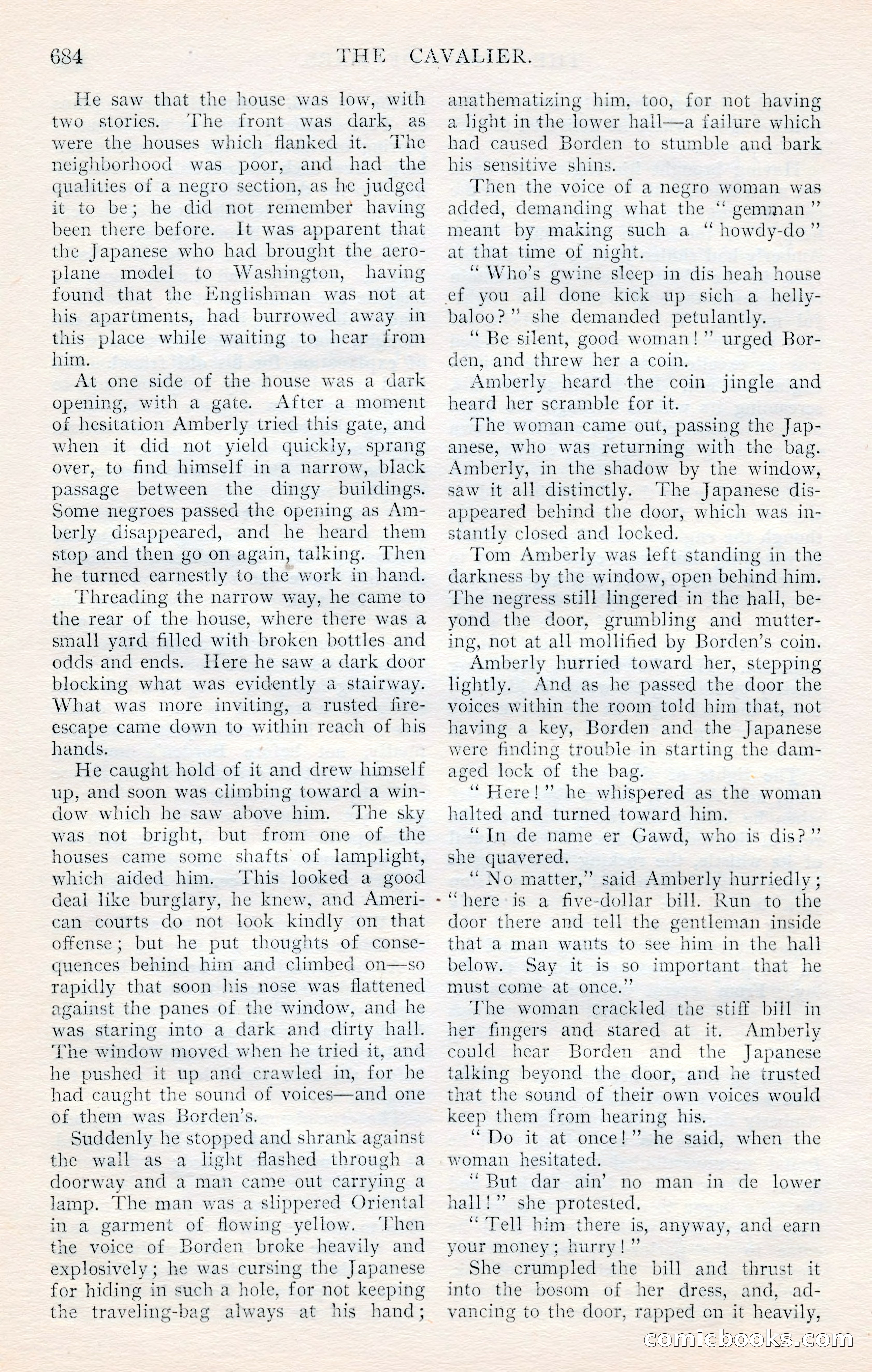 The Cavalier, January 1909 — page 110 of 197