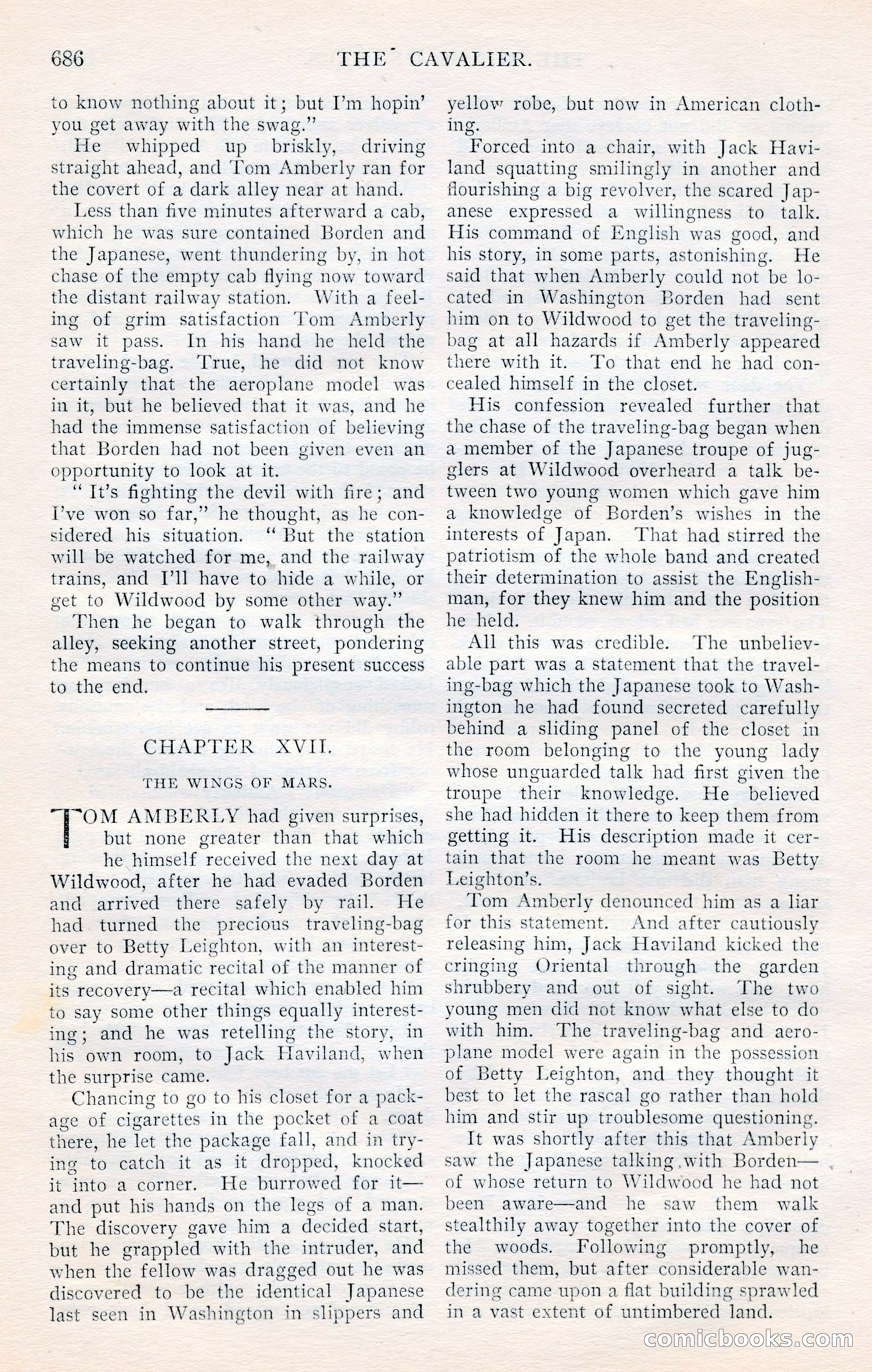 The Cavalier, January 1909 — page 112 of 197