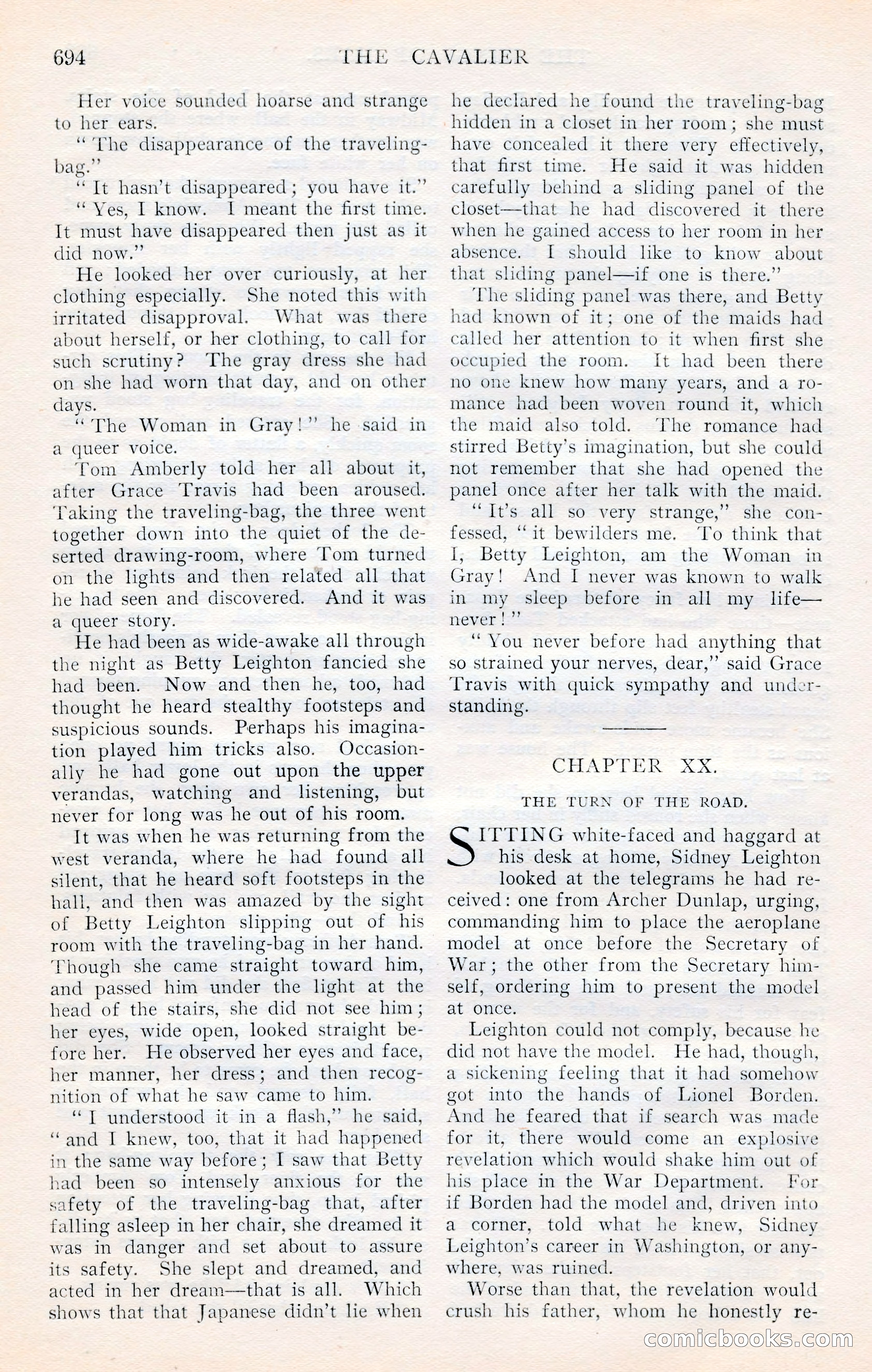 The Cavalier, January 1909 — page 120 of 197