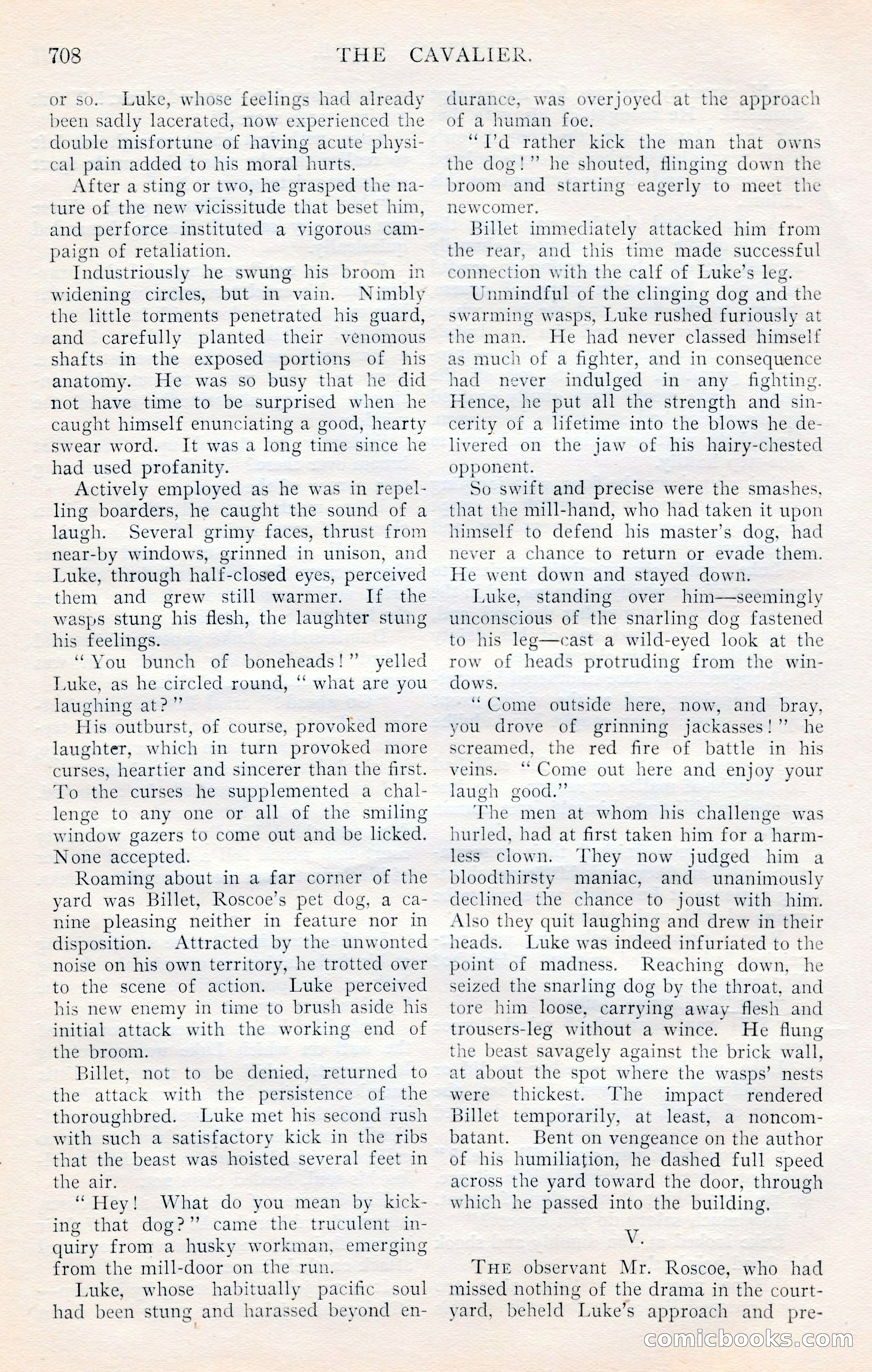 The Cavalier, January 1909 — page 134 of 197