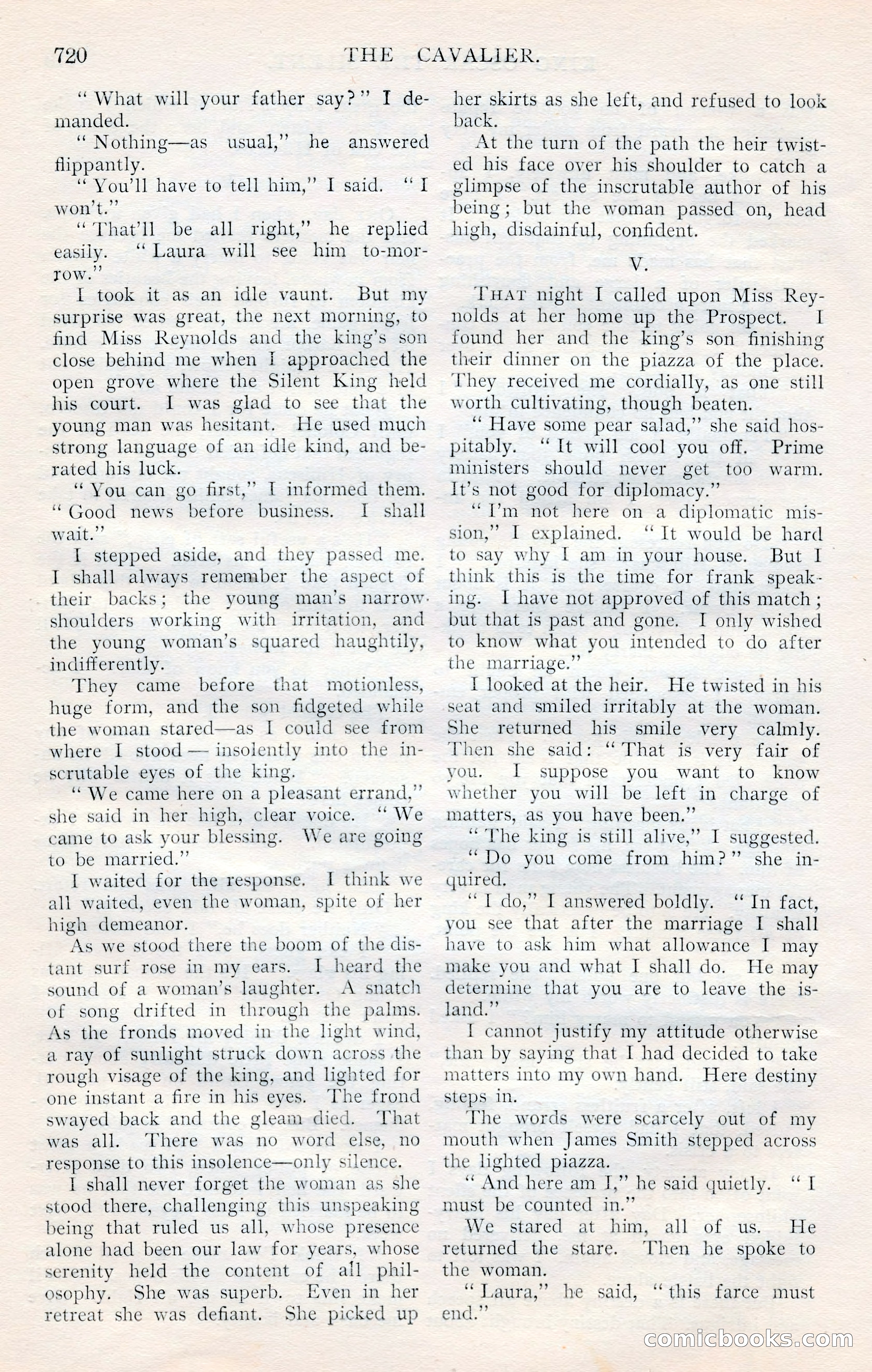 The Cavalier, January 1909 — page 146 of 197