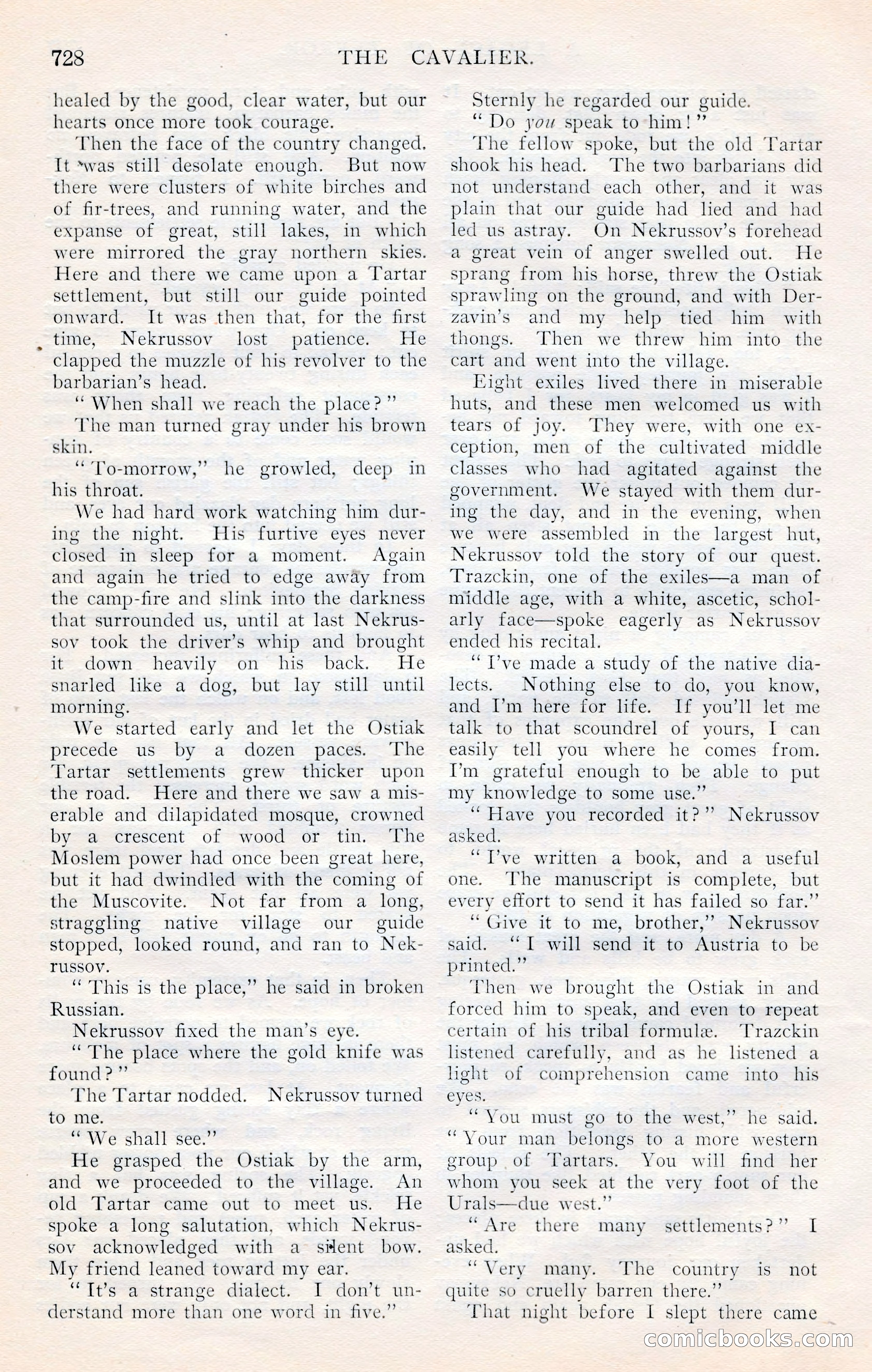 The Cavalier, January 1909 — page 154 of 197