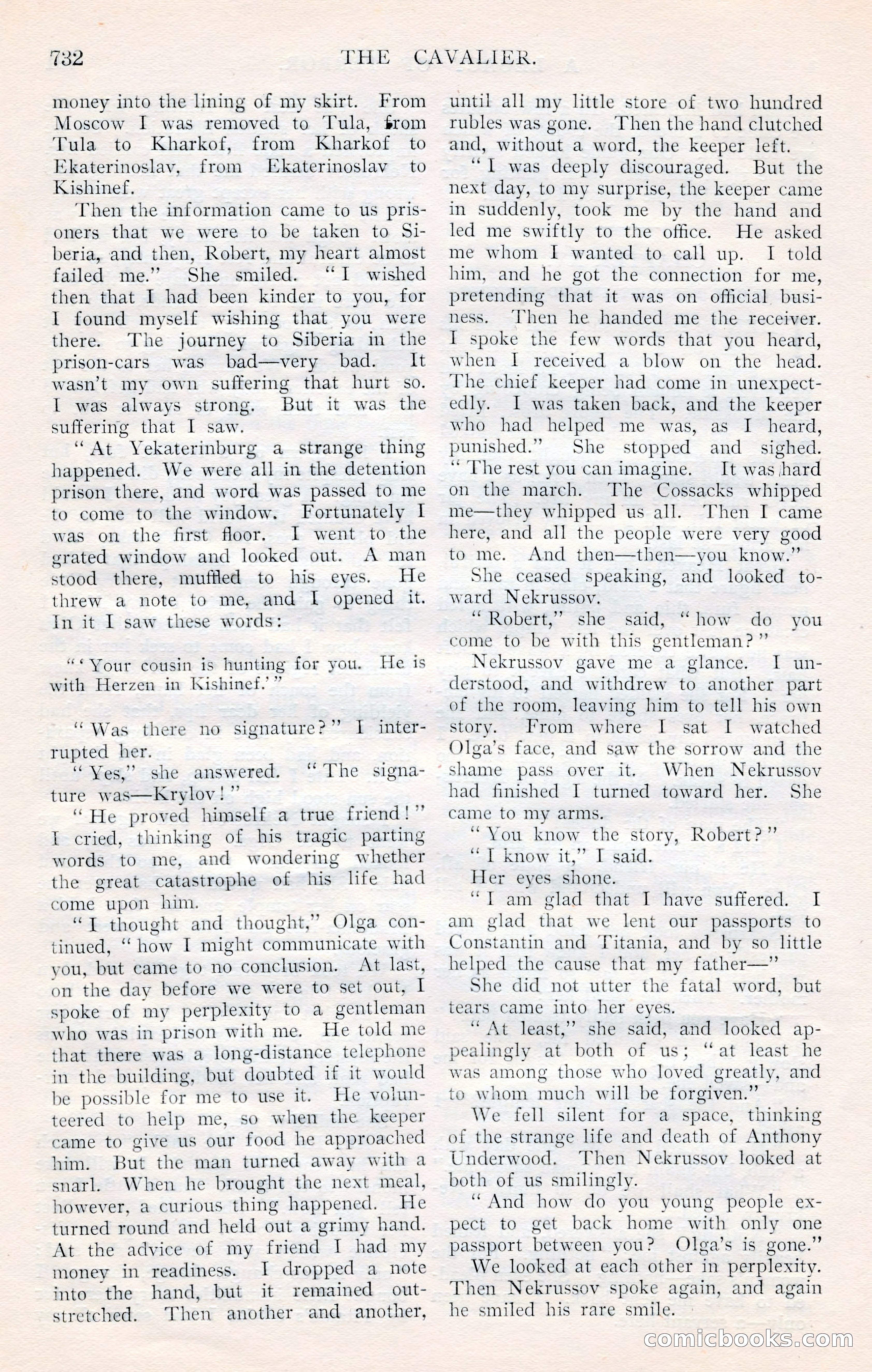 The Cavalier, January 1909 — page 158 of 197