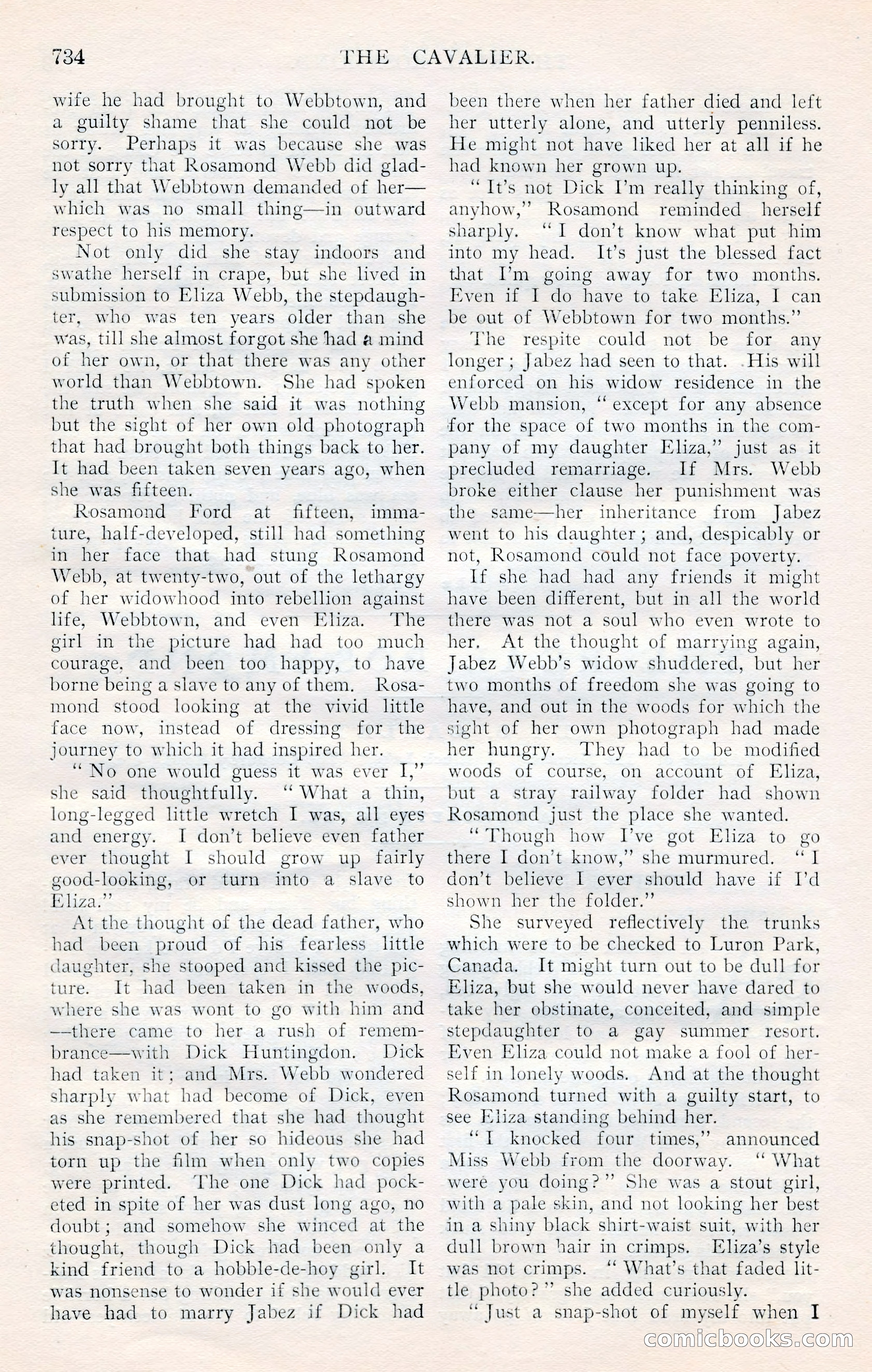 The Cavalier, January 1909 — page 160 of 197