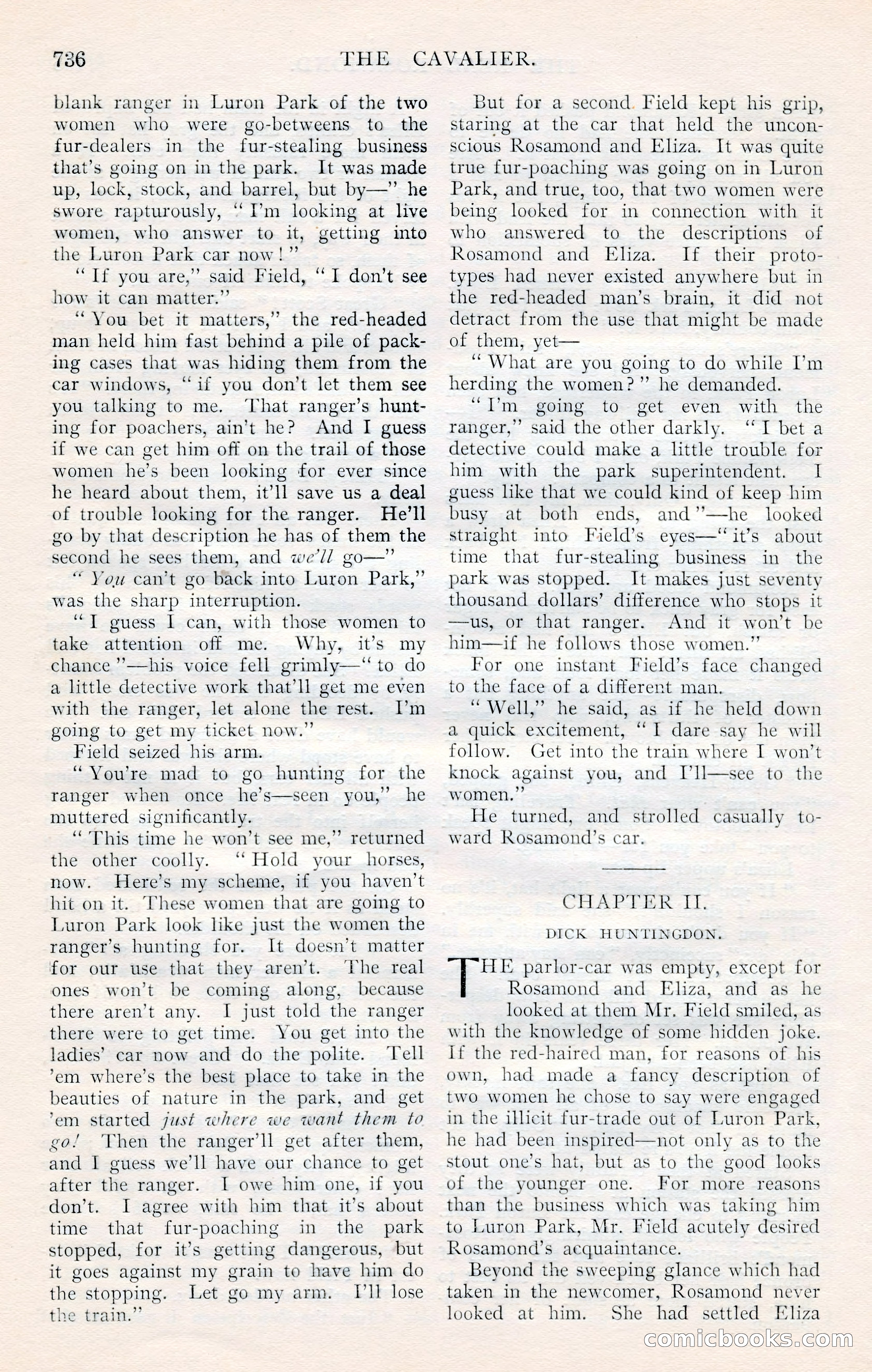 The Cavalier, January 1909 — page 162 of 197