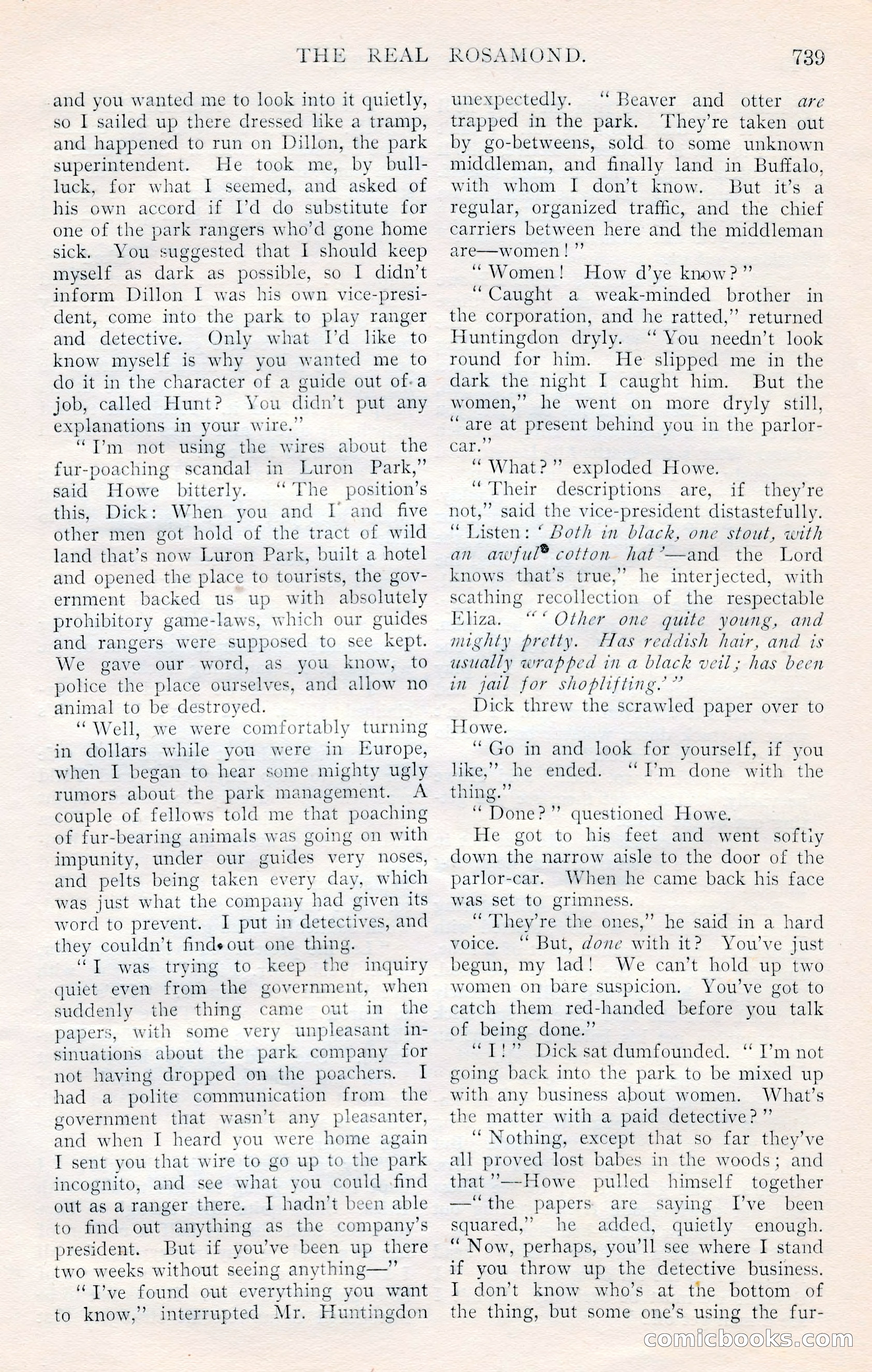 The Cavalier, January 1909 — page 165 of 197