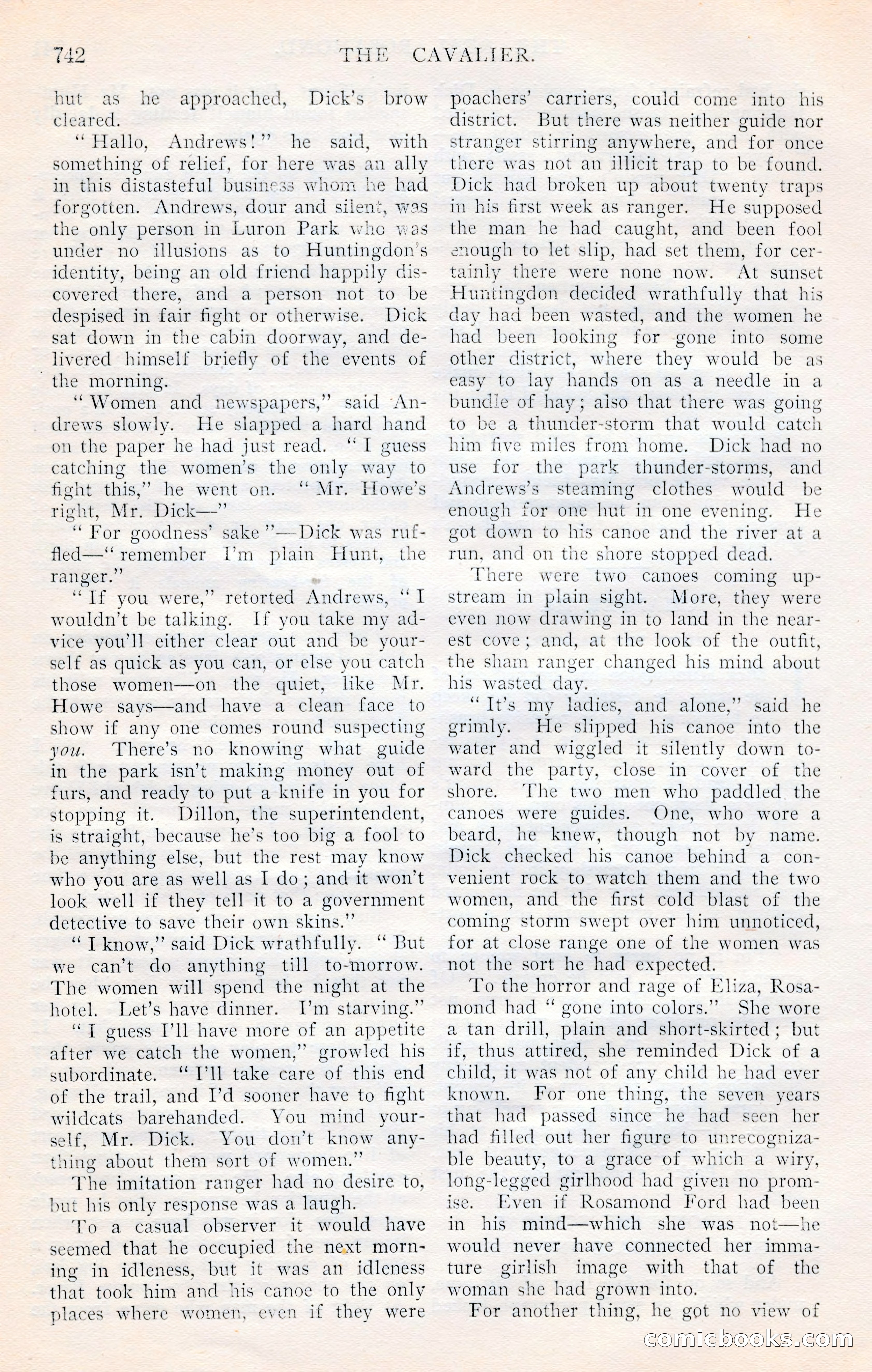 The Cavalier, January 1909 — page 168 of 197