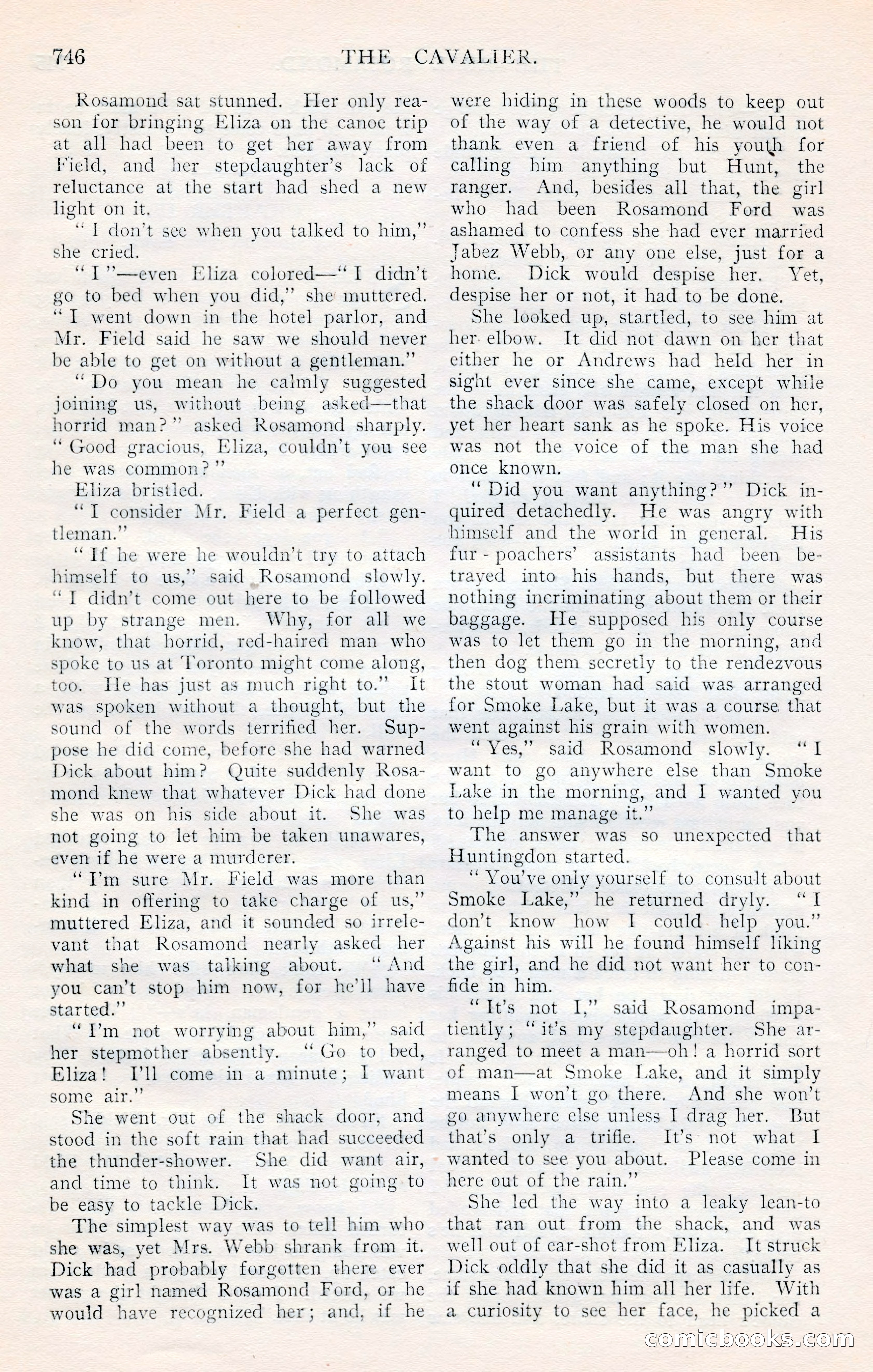 The Cavalier, January 1909 — page 172 of 197