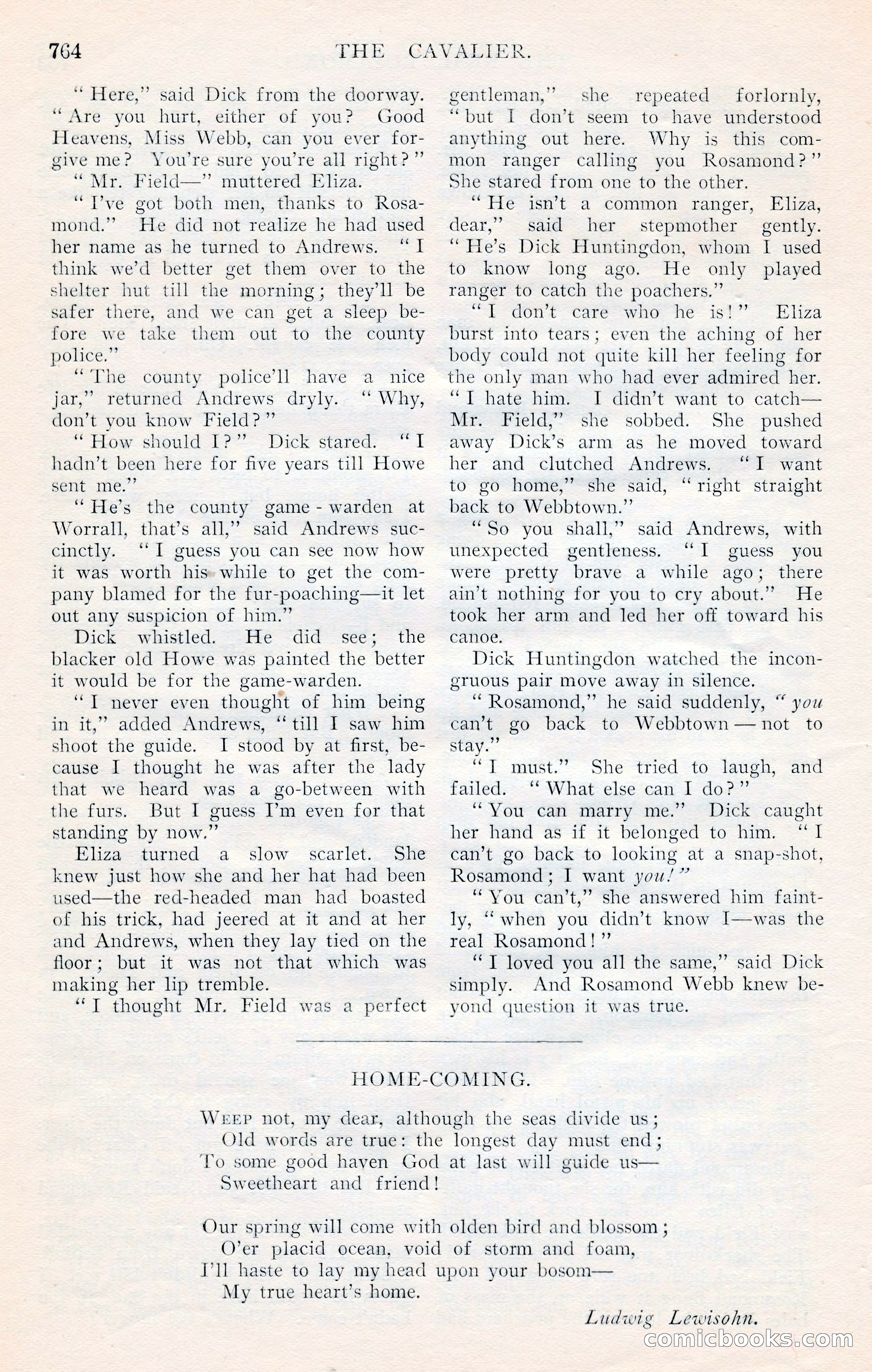 The Cavalier, January 1909 — page 190 of 197