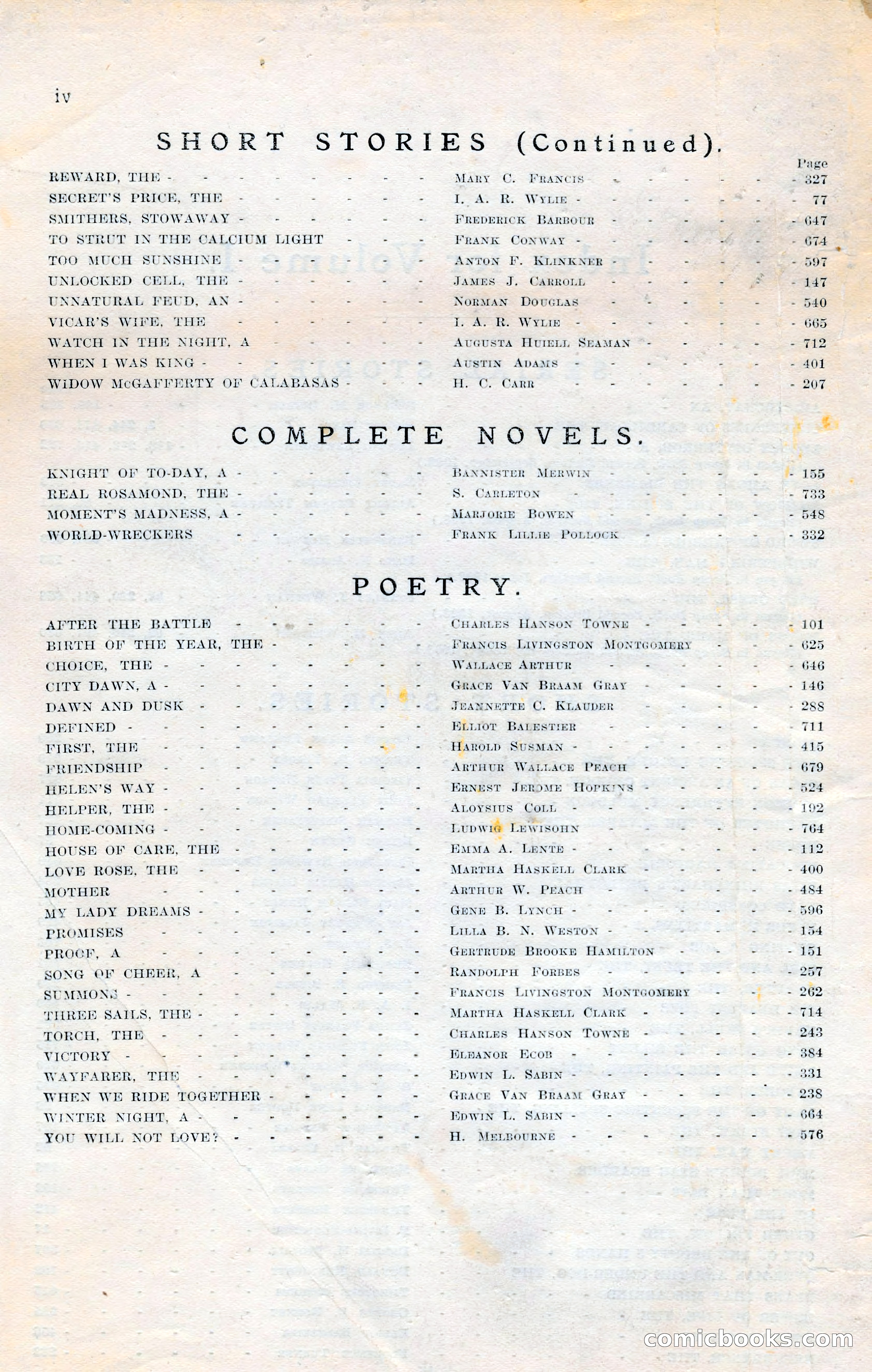 The Cavalier, January 1909 — page 194 of 197