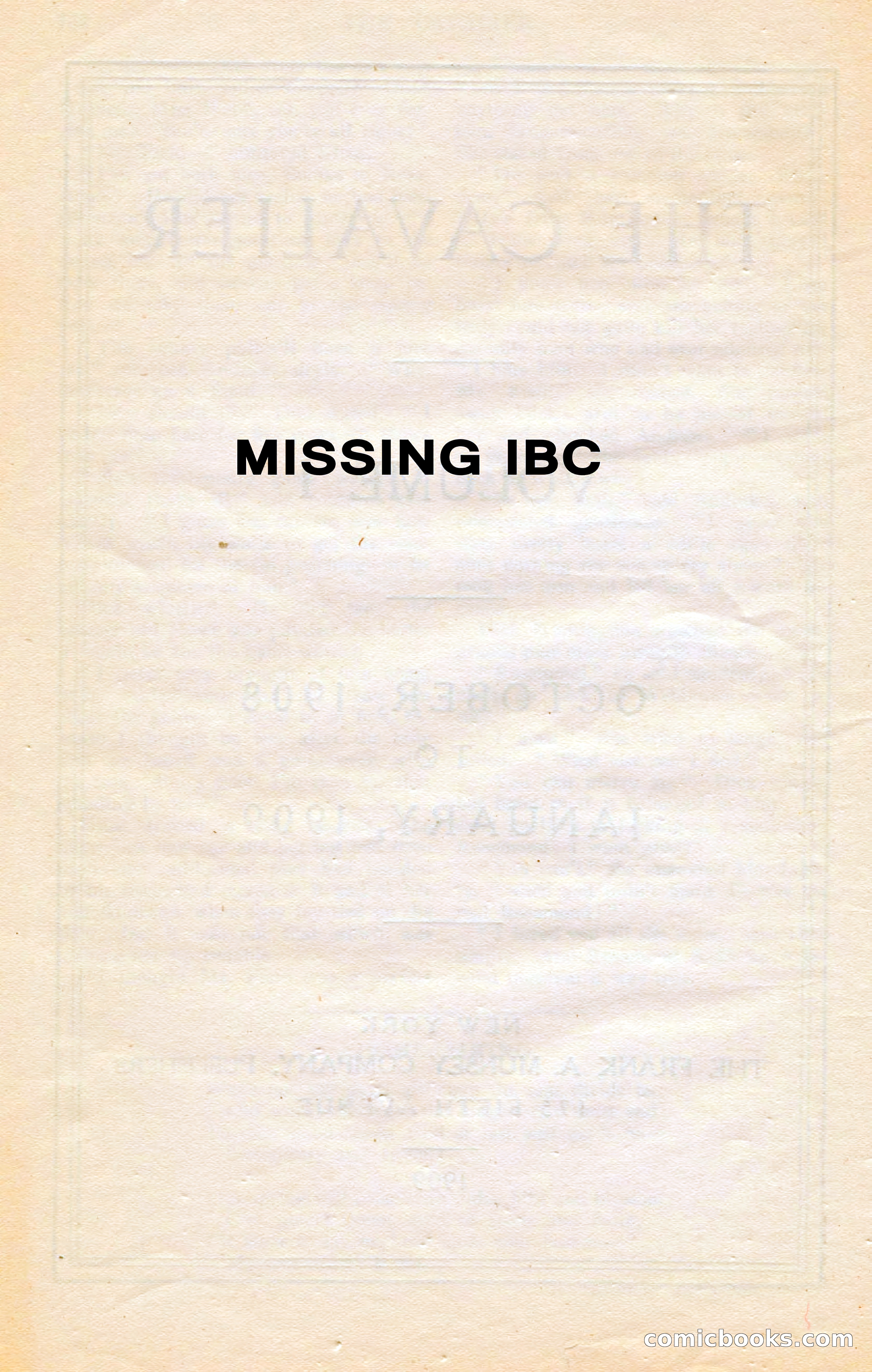 The Cavalier, January 1909 — page 195 of 197