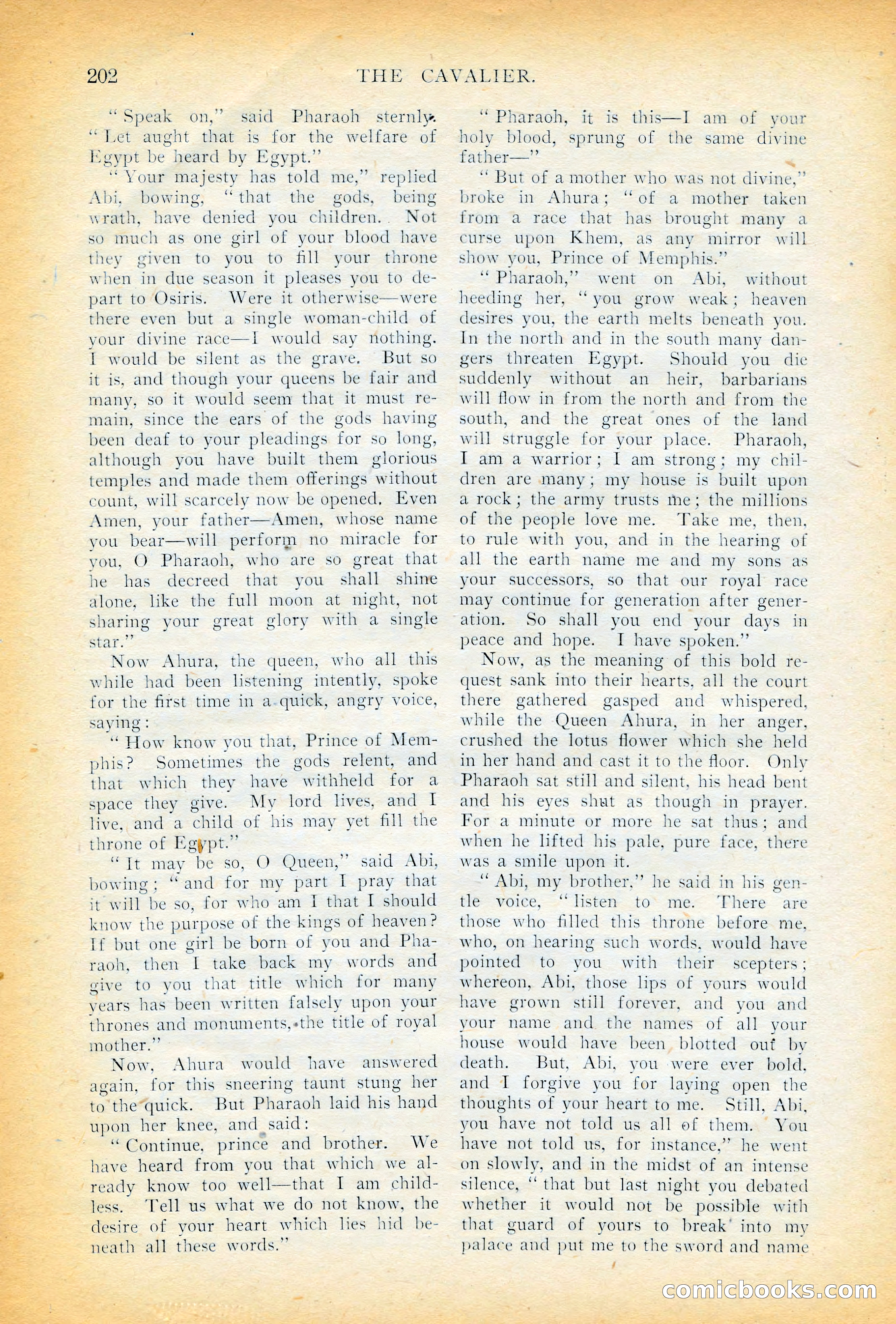 The Cavalier, November 1909 — page 12 of 209