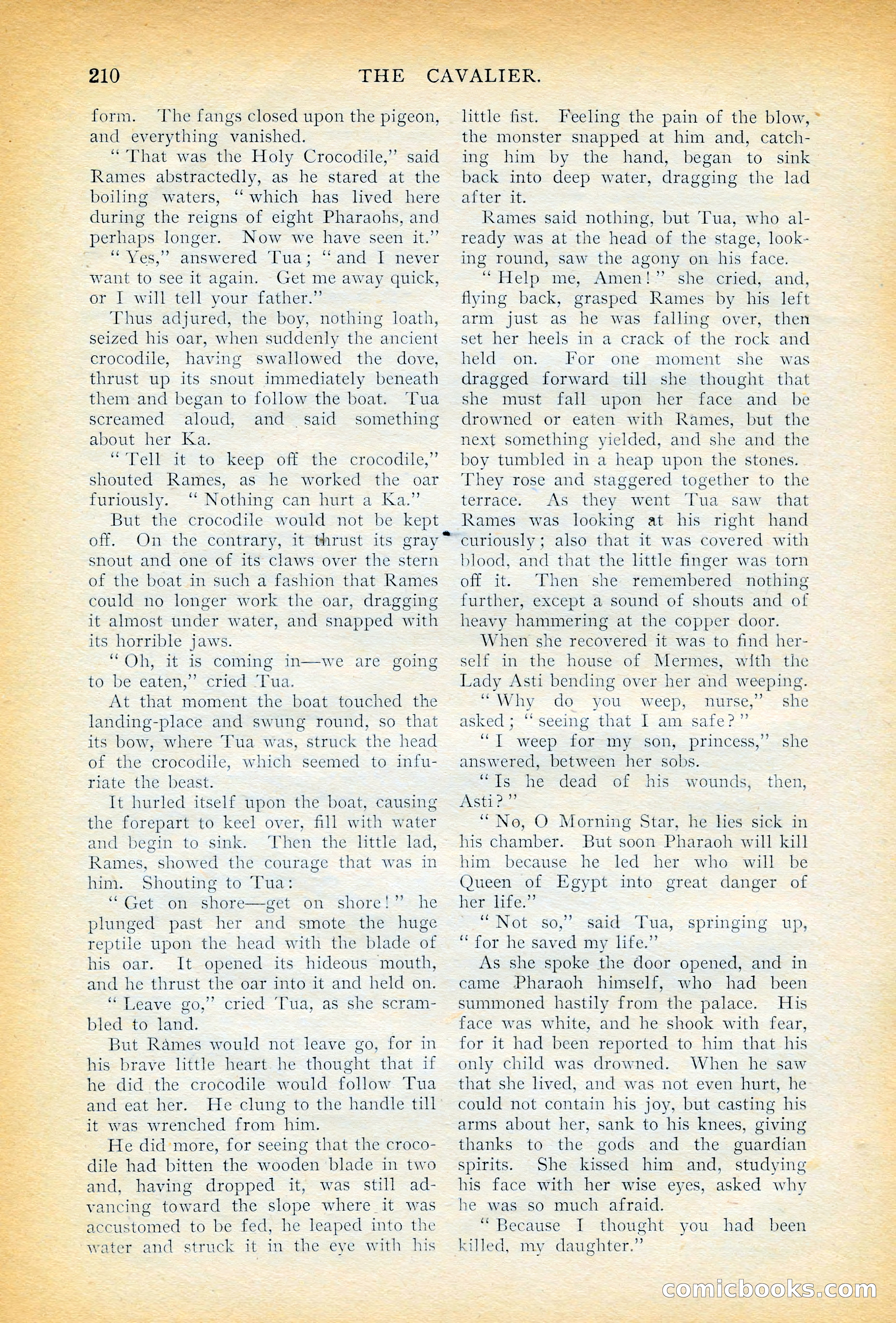 The Cavalier, November 1909 — page 20 of 209
