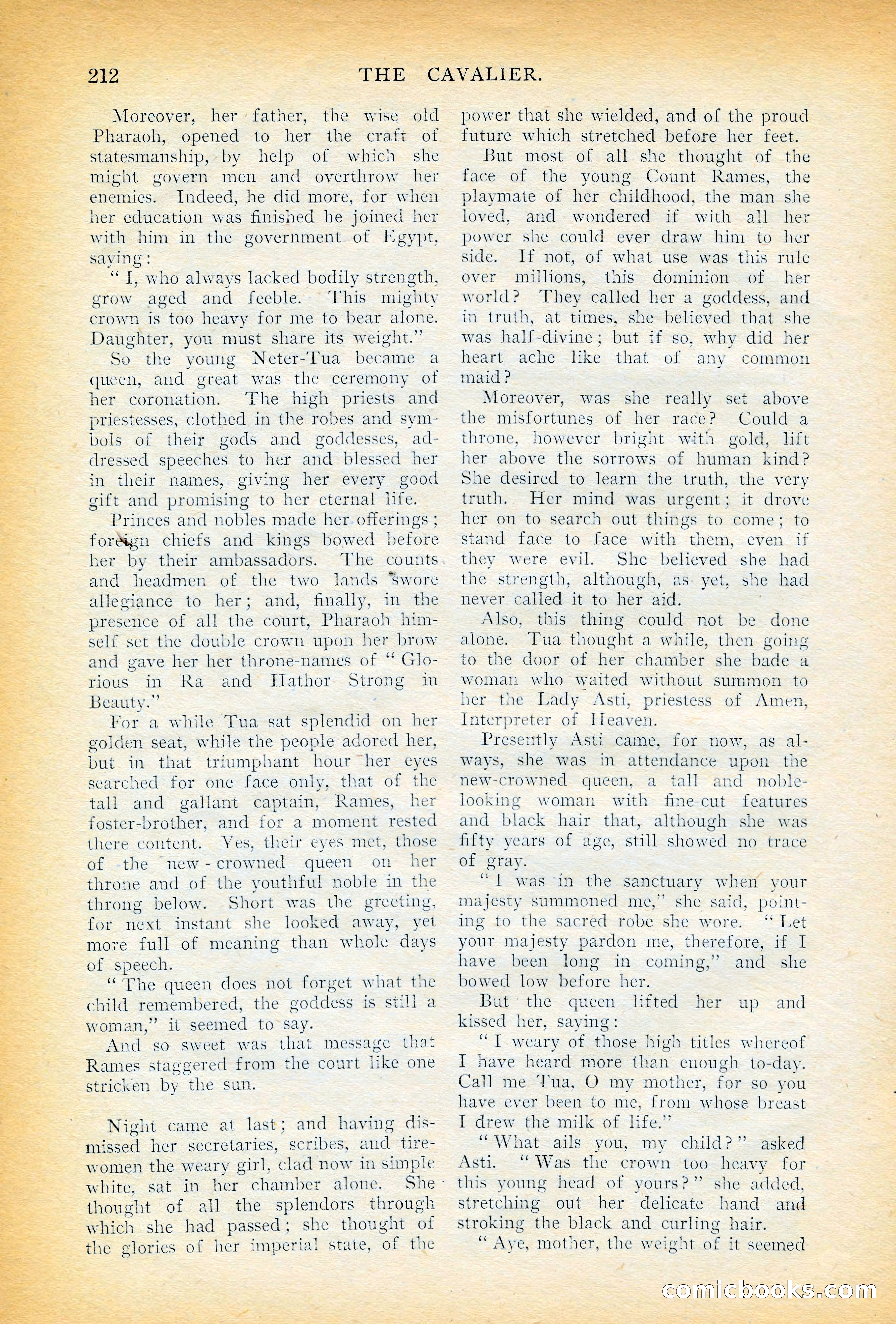 The Cavalier, November 1909 — page 22 of 209