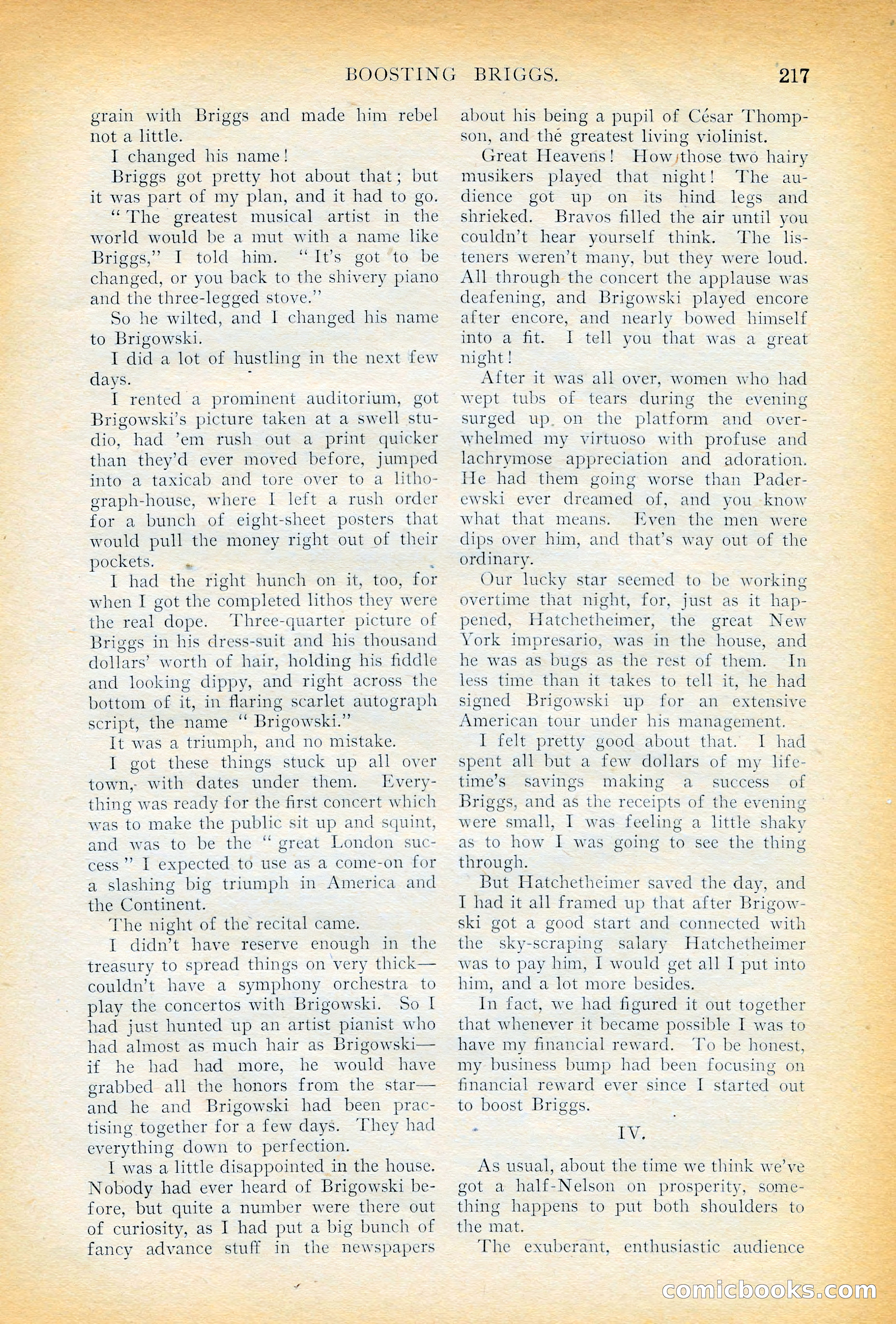 The Cavalier, November 1909 — page 27 of 209