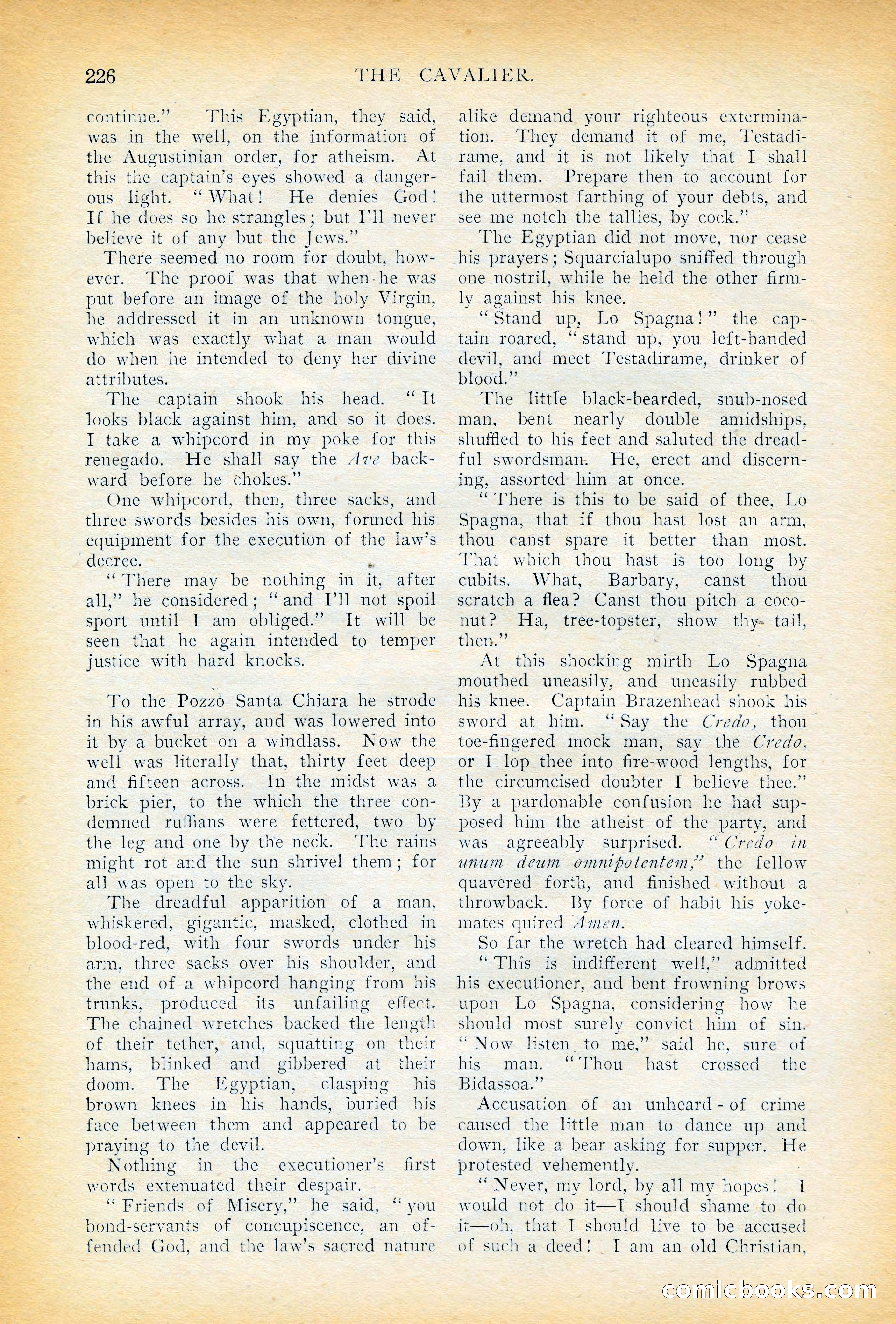 The Cavalier, November 1909 — page 36 of 209