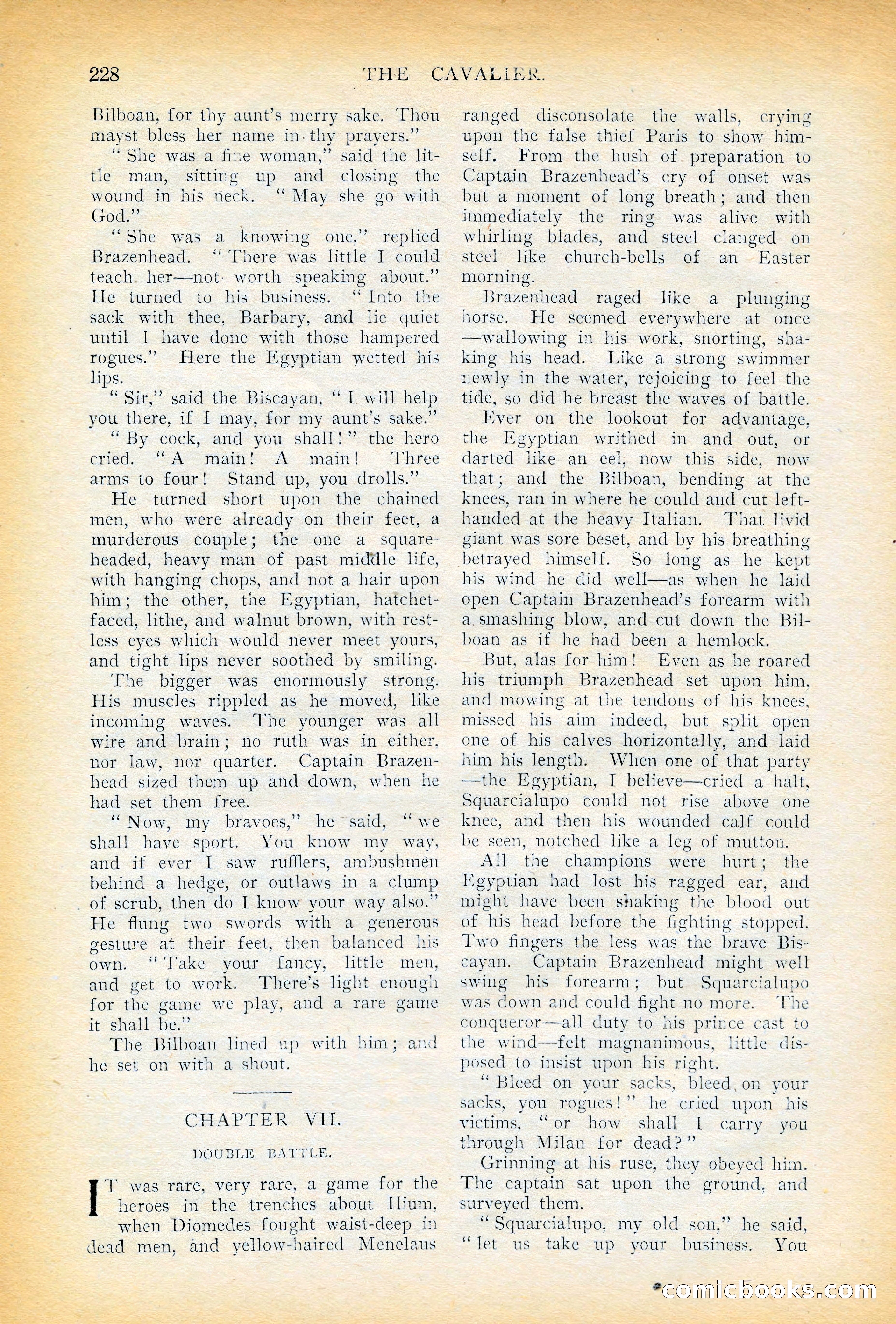 The Cavalier, November 1909 — page 38 of 209