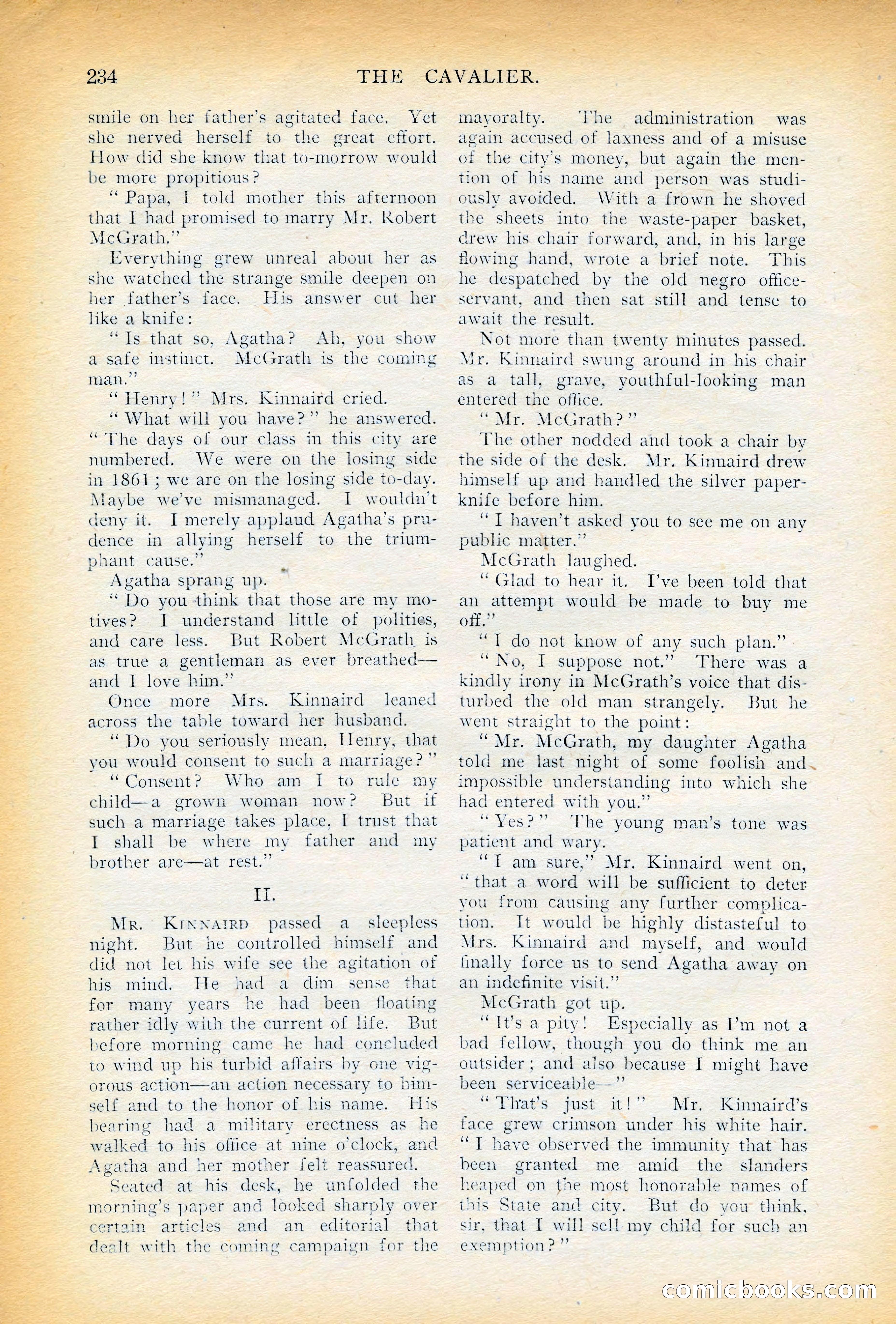 The Cavalier, November 1909 — page 44 of 209