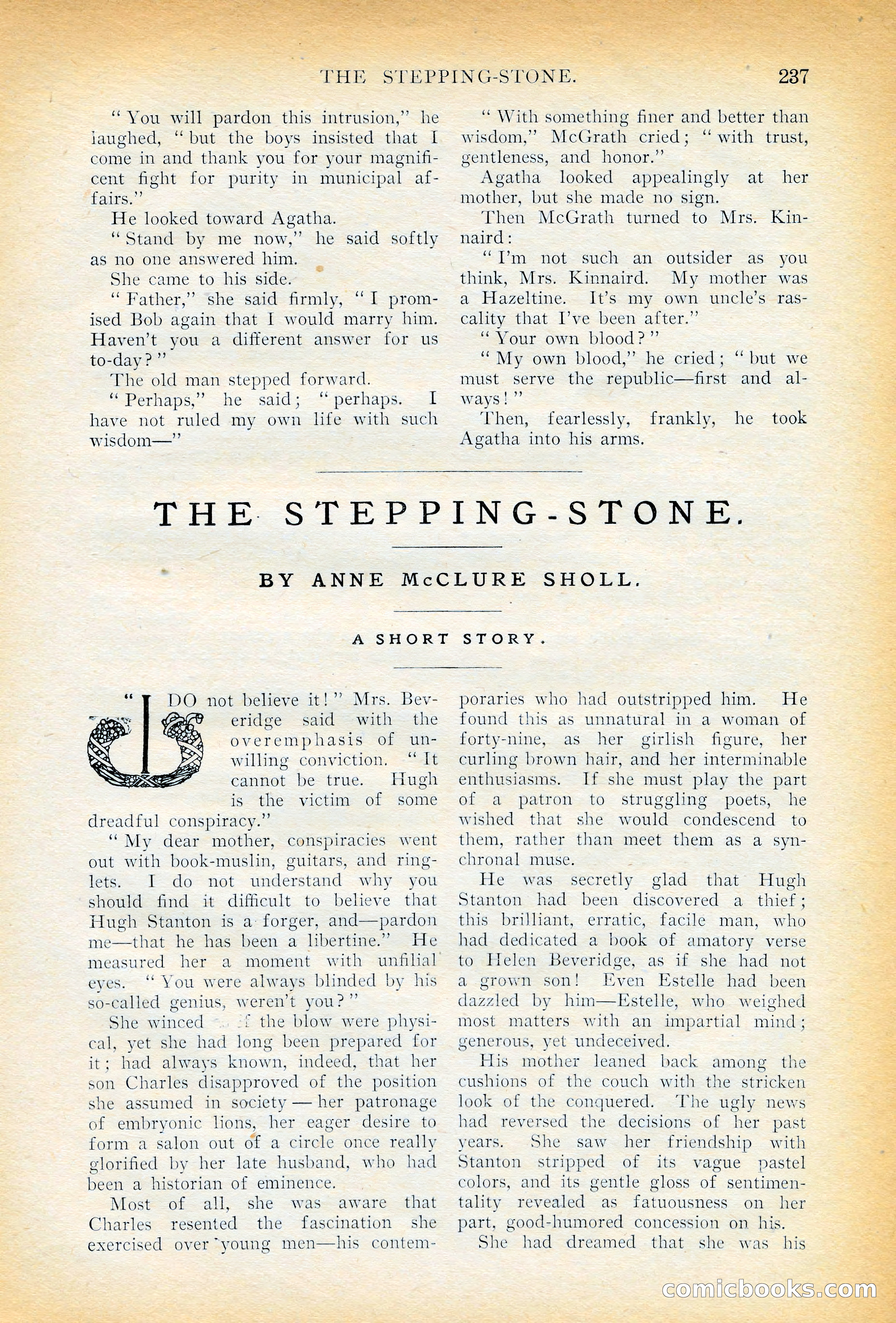 The Cavalier, November 1909 — page 47 of 209